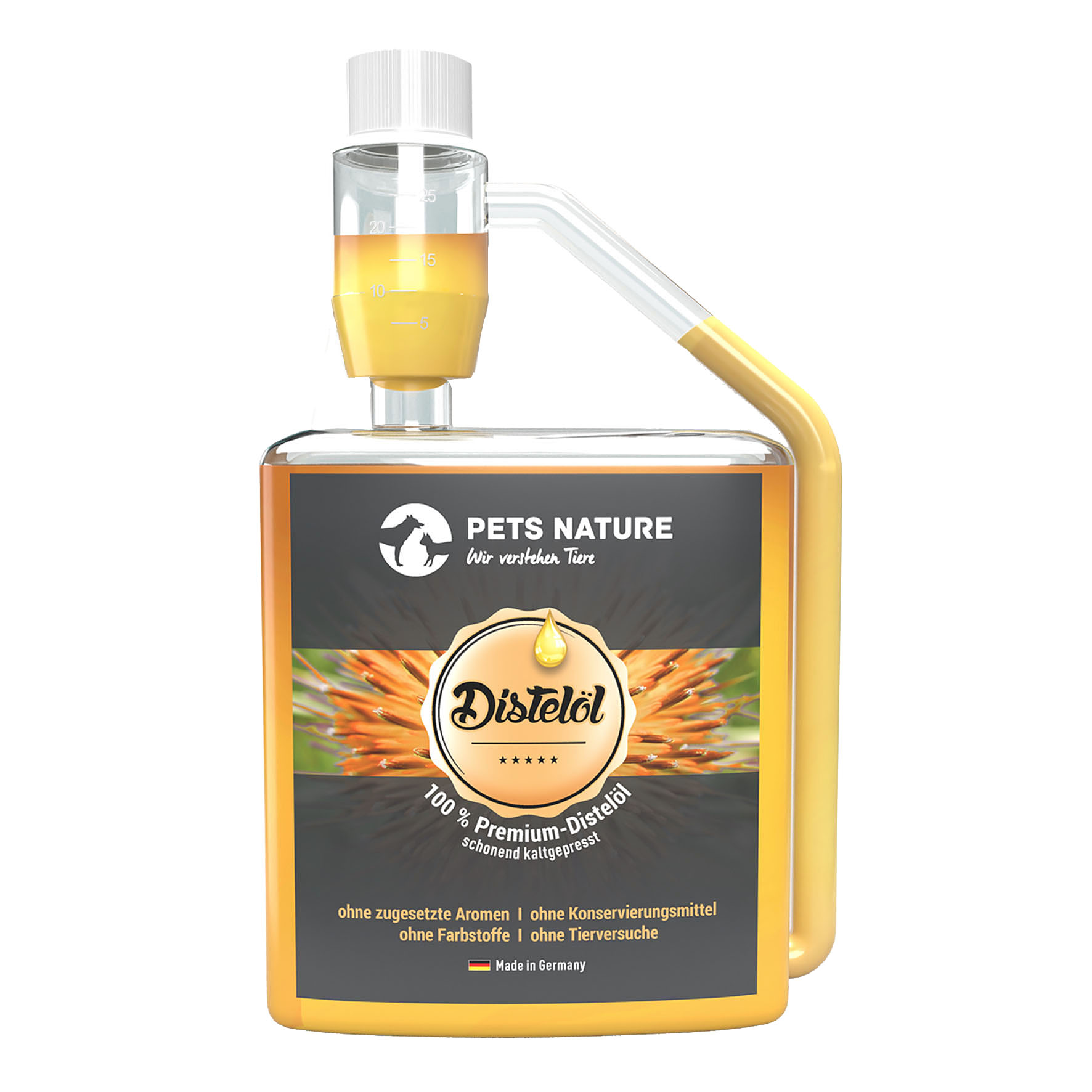 Pets Nature Distelöl 500 ml