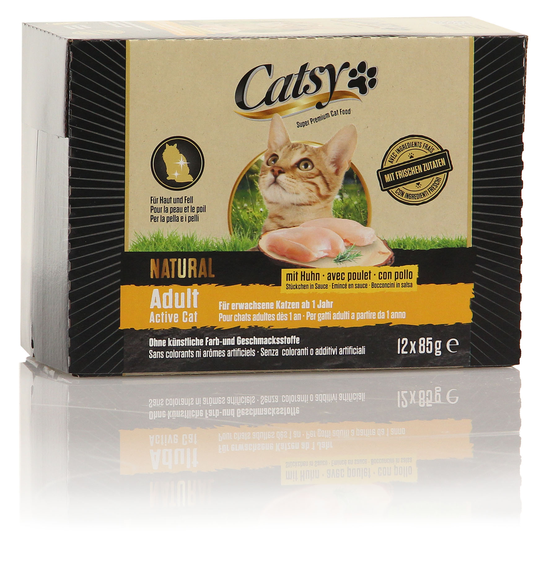 Catsy Adult Active Cat, 12x85g