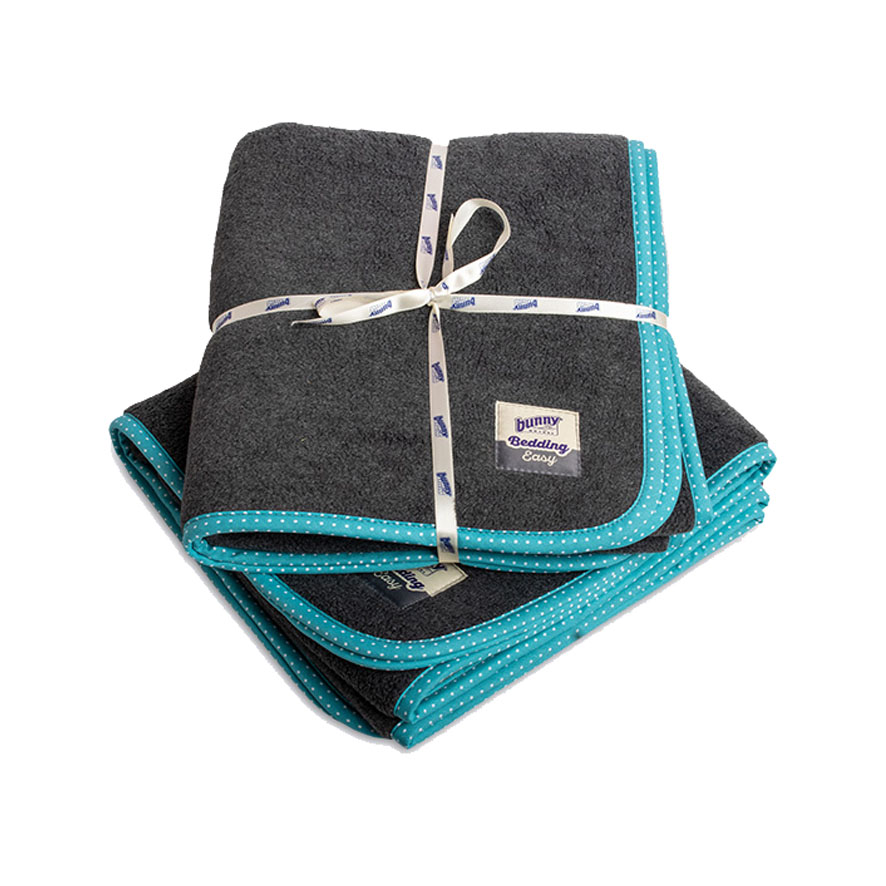 Lettiera per conigli Easy, 114x50cm, turchese