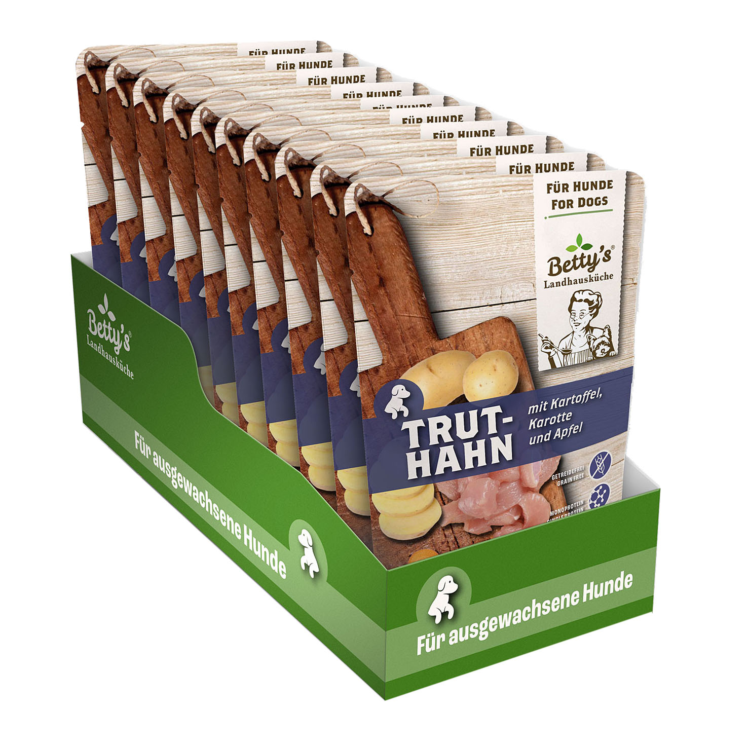 Betty's Cuisine de Campagne Dinde & Pommes de terre, 300g