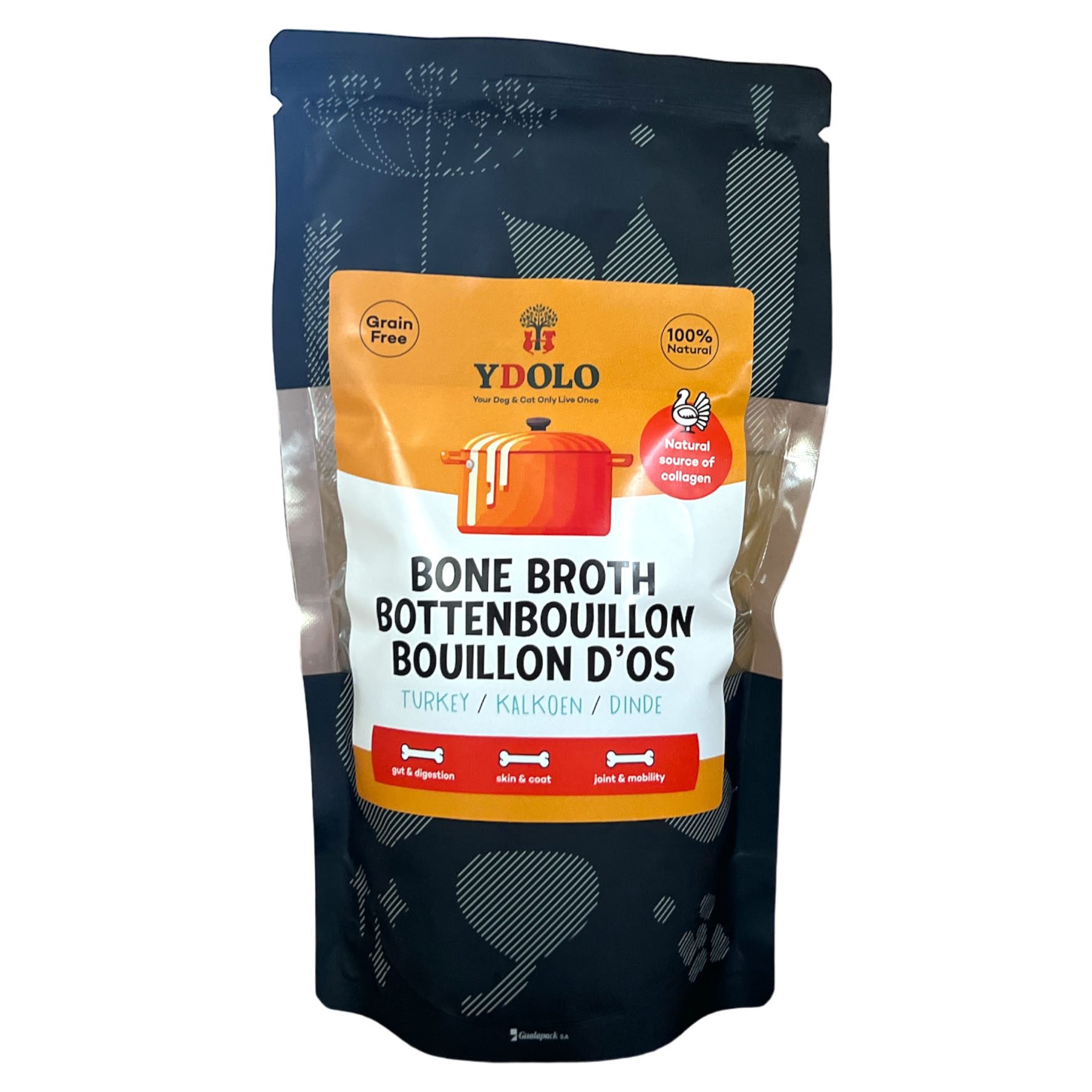 YDOLO Knochenbrühe BIO Truthahn 230ml