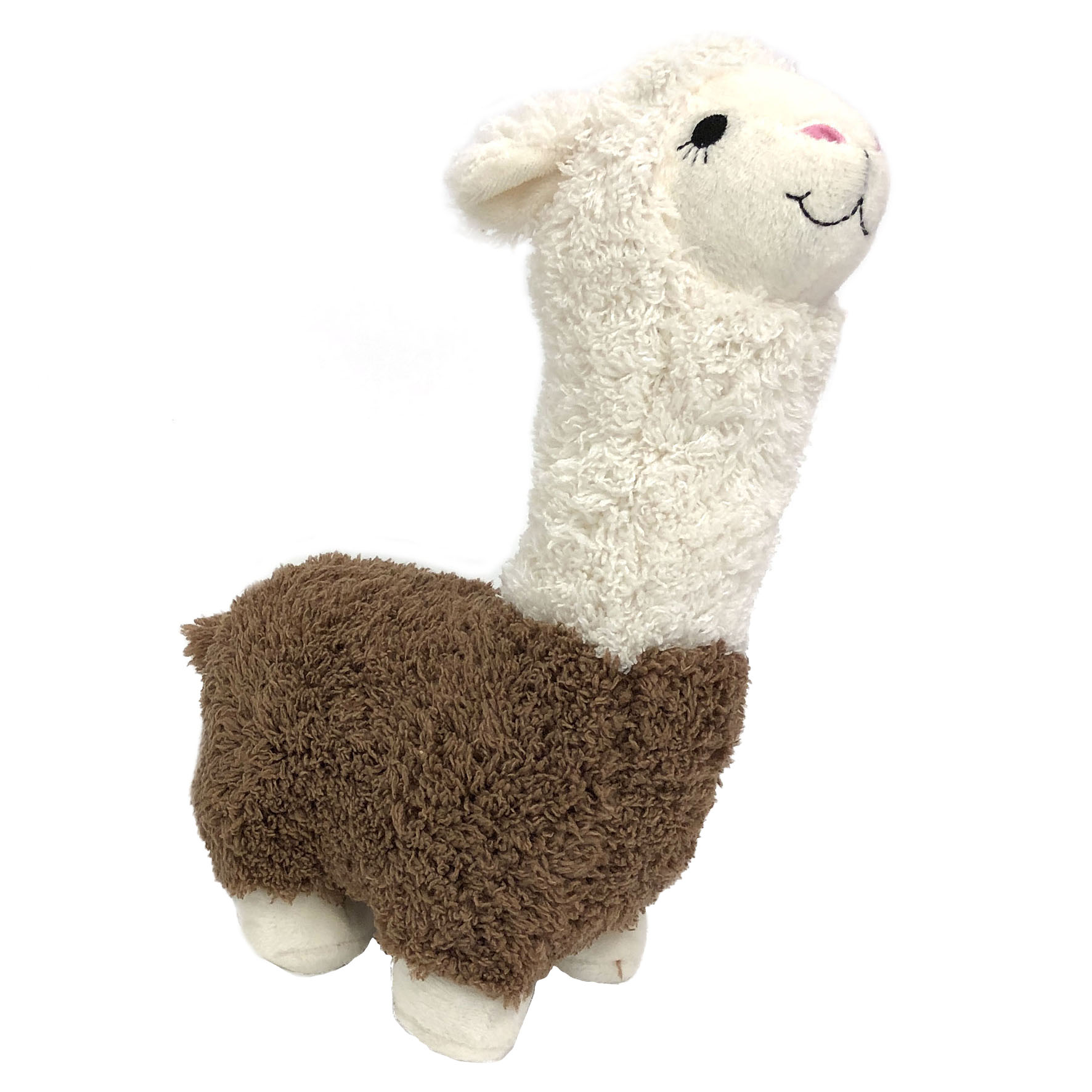 swisspet Alpaga en peluche, brun foncé