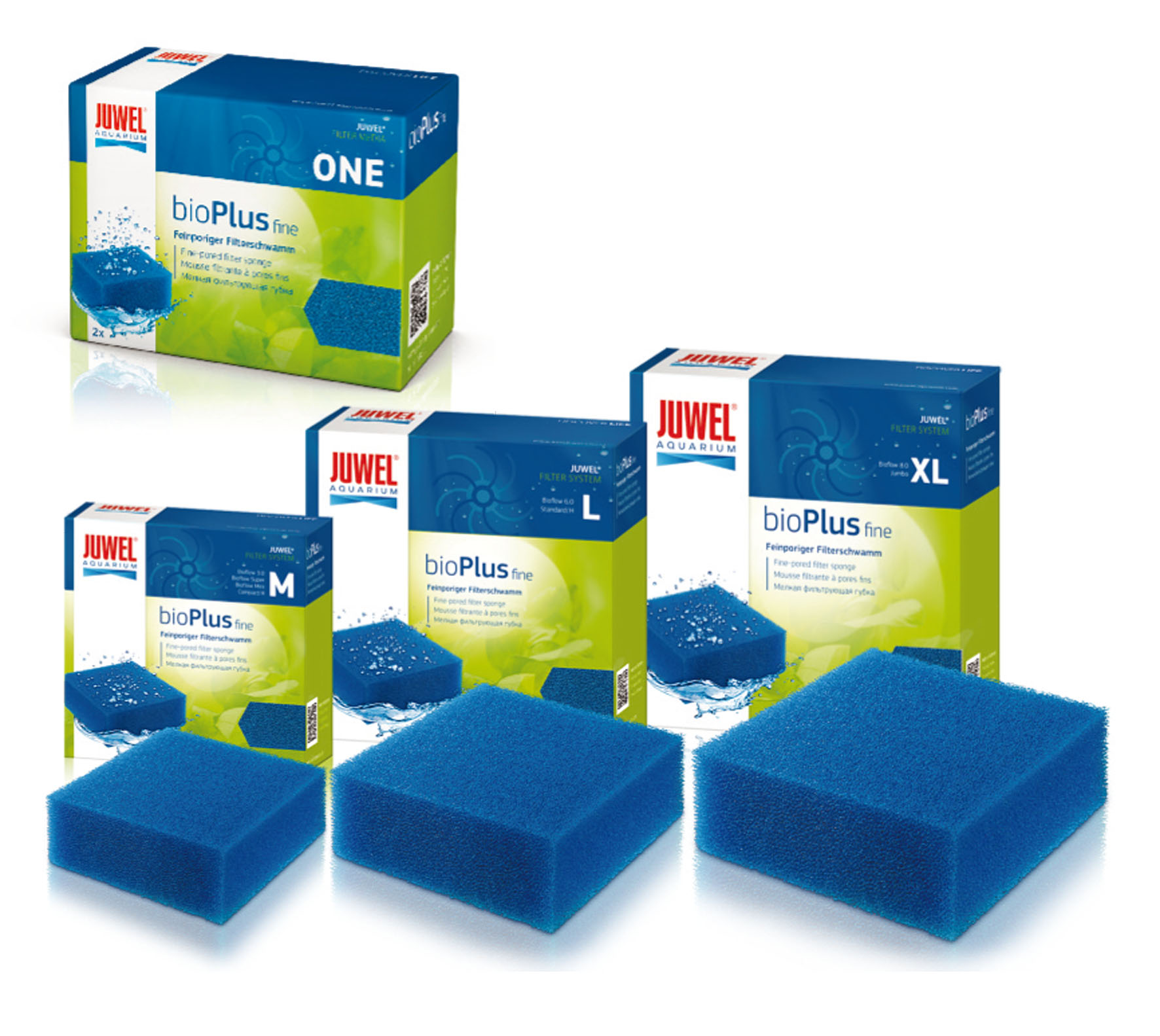 Juwel Filterschwämme BioPlus fein