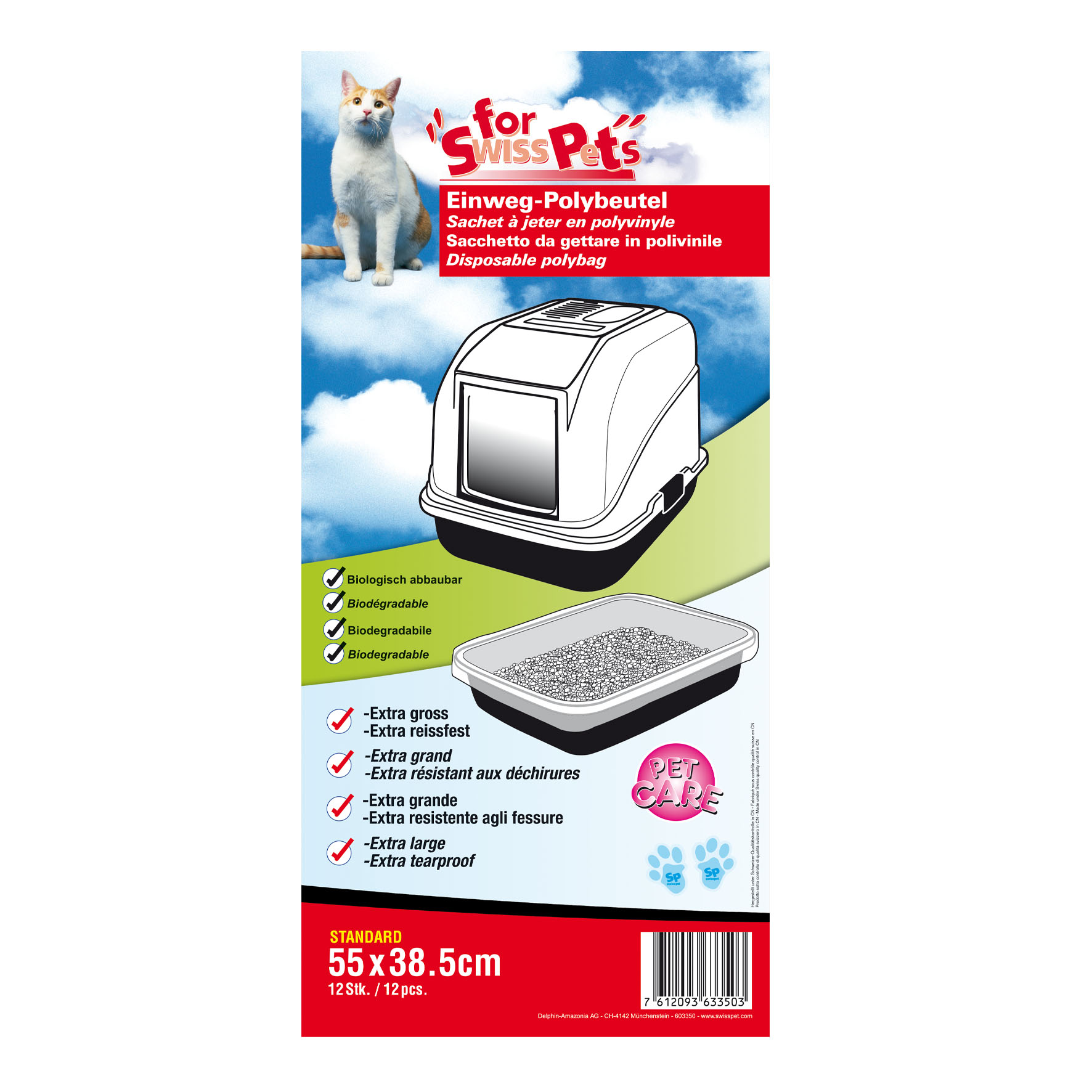 swisspet Catsy Einweg-Polybeutel