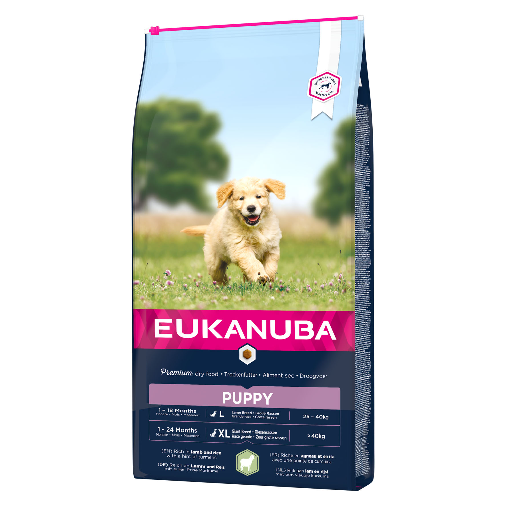 Eukanuba Puppy, Lamm & Reis, Large Breeds