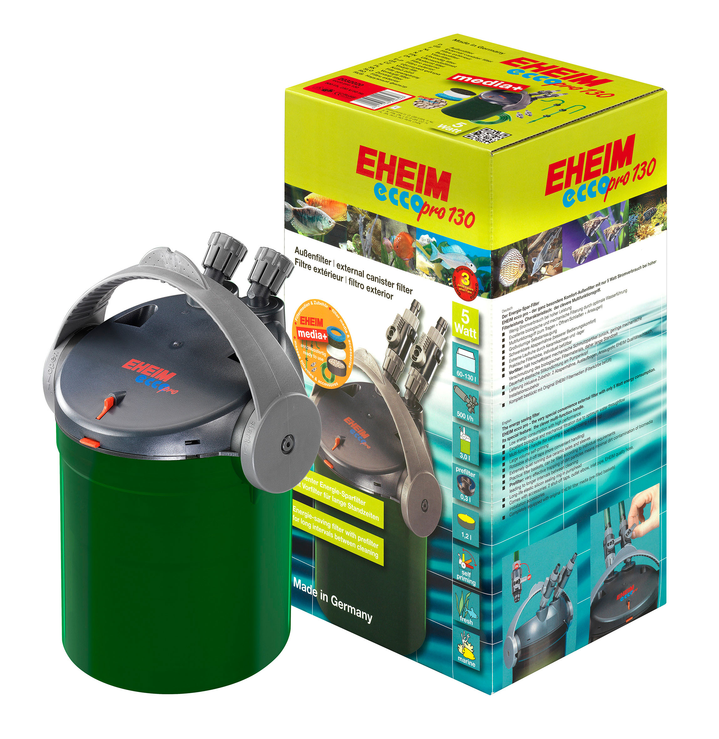 Eheim Filtre extérieur ecco pro media+