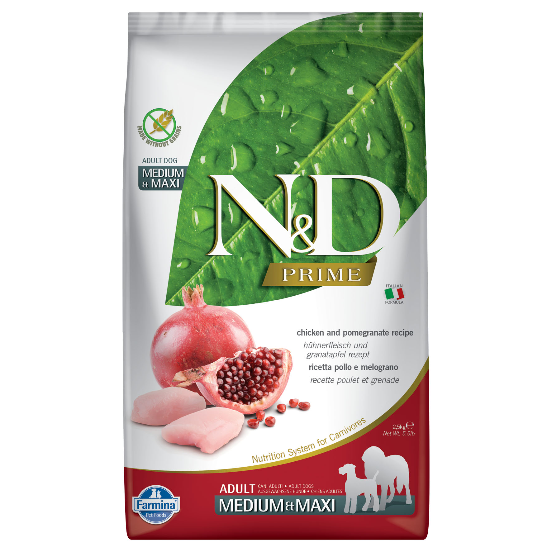 Farmina Dog Adult Med/Max Huhn 2.5kg