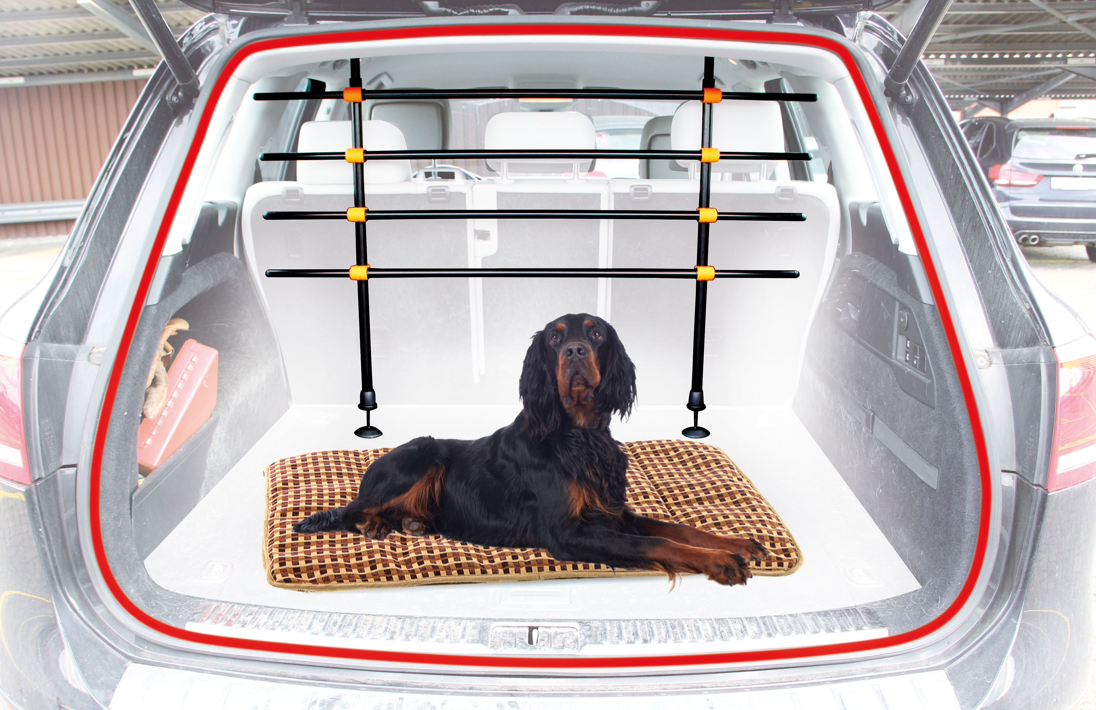 swisspet Grille de protection pour voiture Norderney