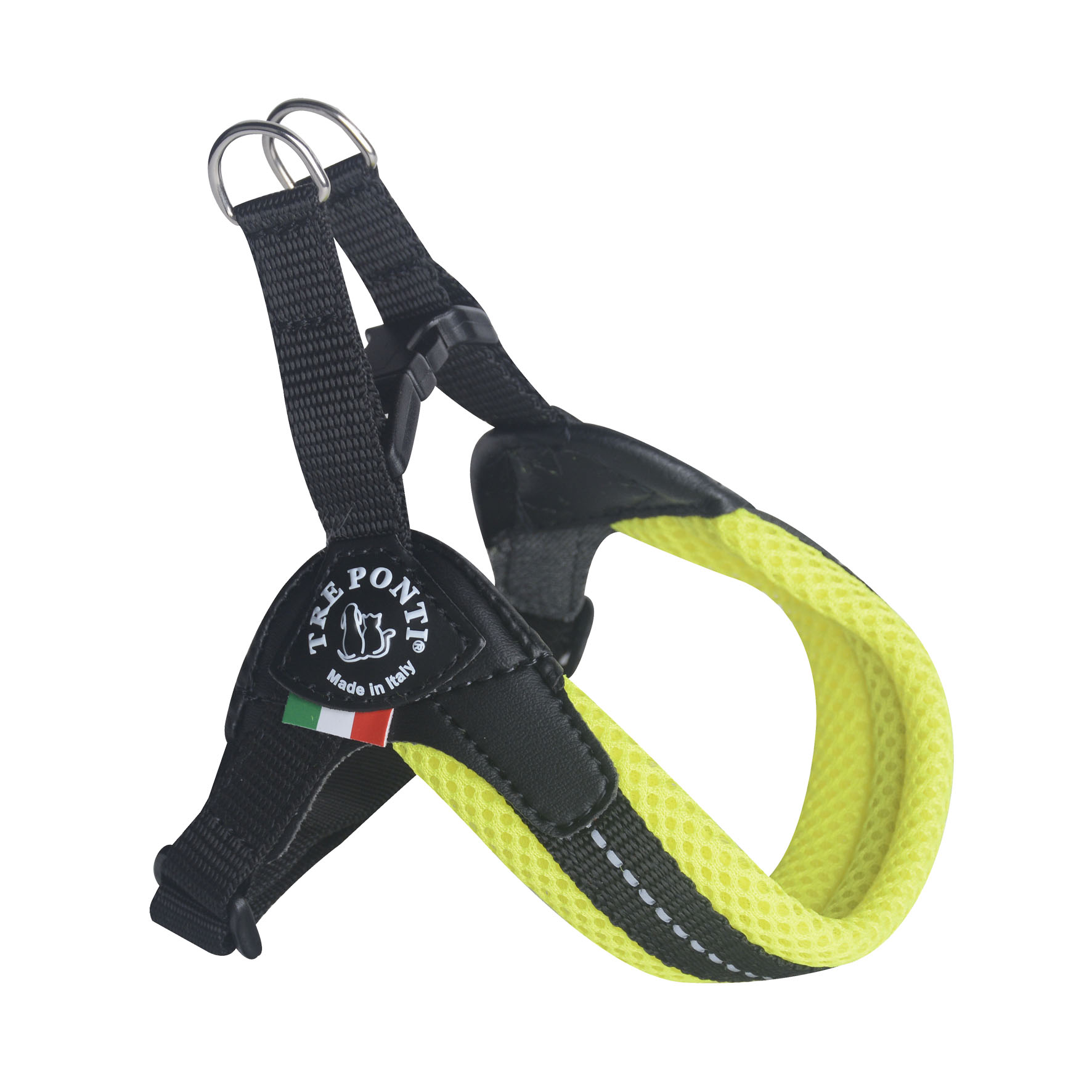 Imbracatura Tre Ponti Fluo giallo 4