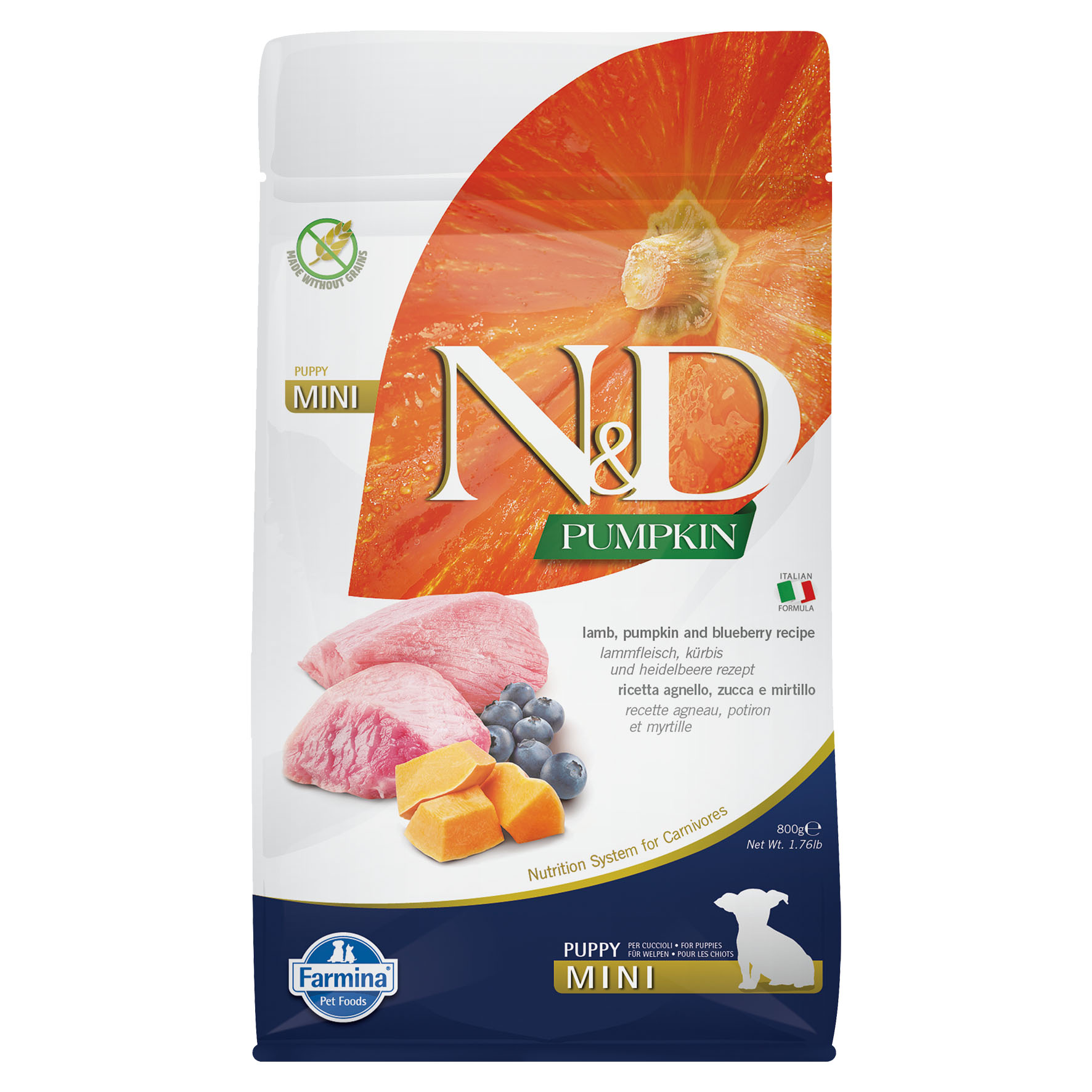 Farmina Dog Puppy Mini agneau 800g