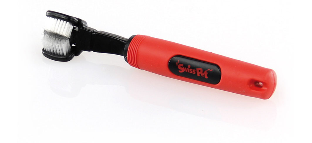 Swisspet 3-Kopf-Zahnbürste