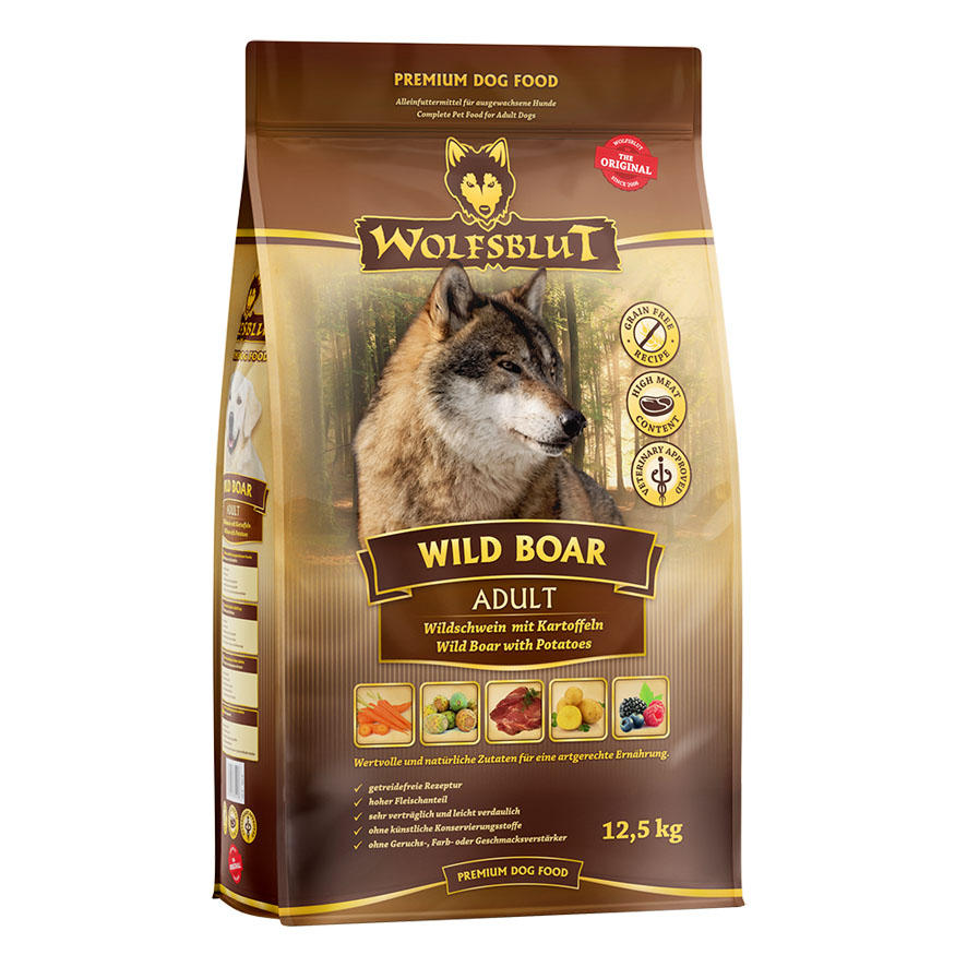 Sangue di lupo Adulto Cinghiale Selvatico 12.5kg