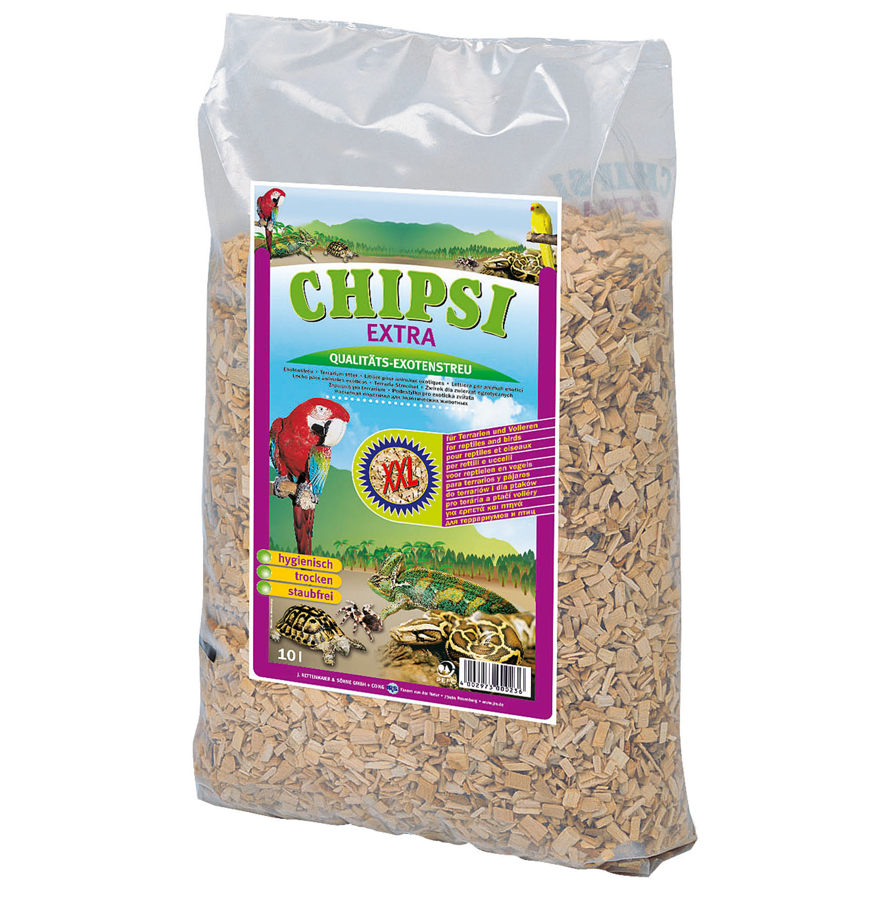 Chipsi Extra XXL – Exotenstreu
