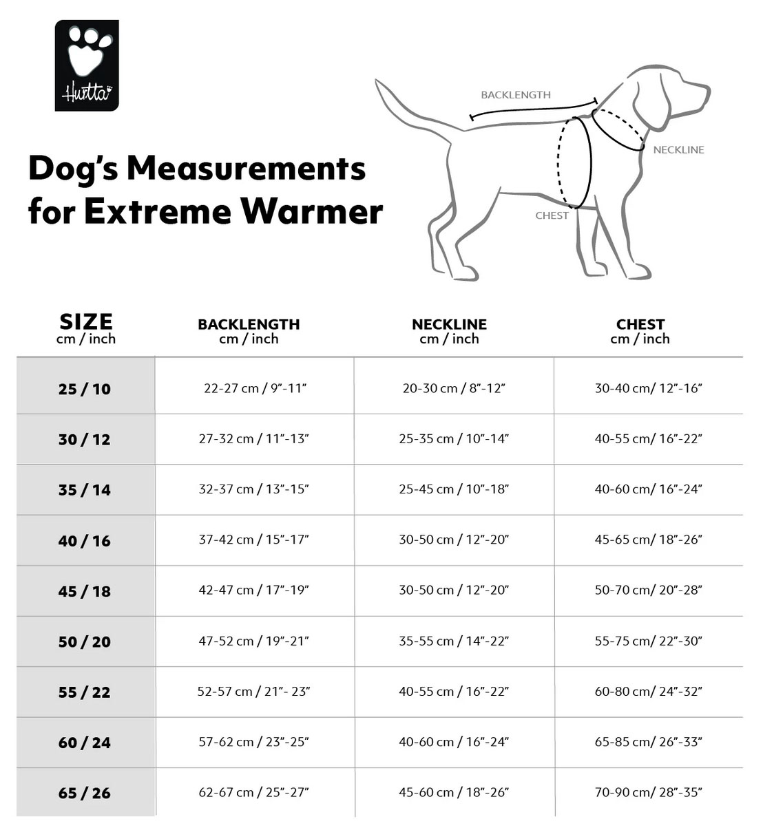 Hurtta Extreme warmer blackberry, dim. 25