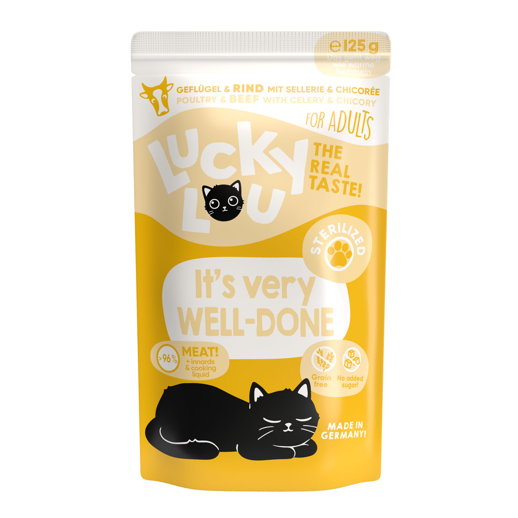 Fortunato Lou Pollame e Manzo Sterilizzato 125g