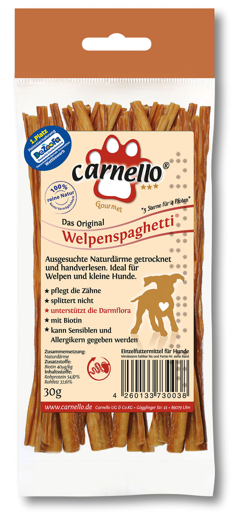 Spaghetti al Carnello cucciolo di Carnello