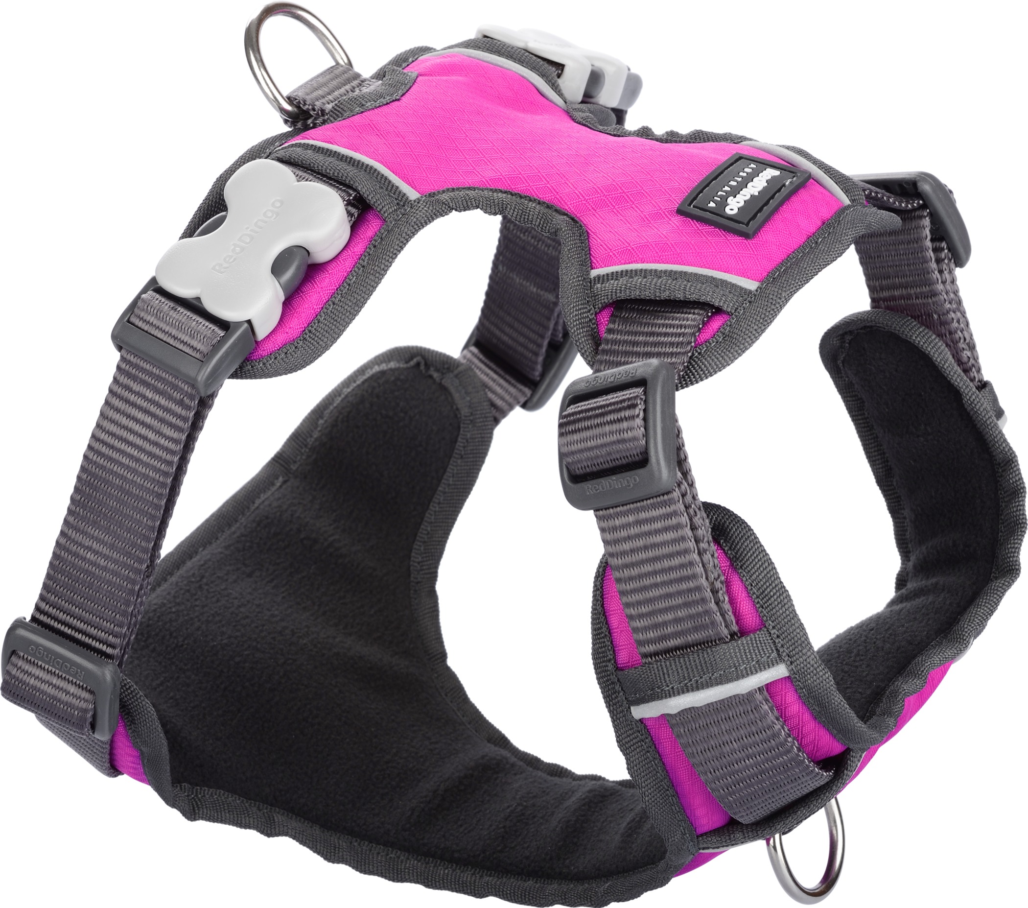 RedDingo Padded Geschirr Hot Pink XS
