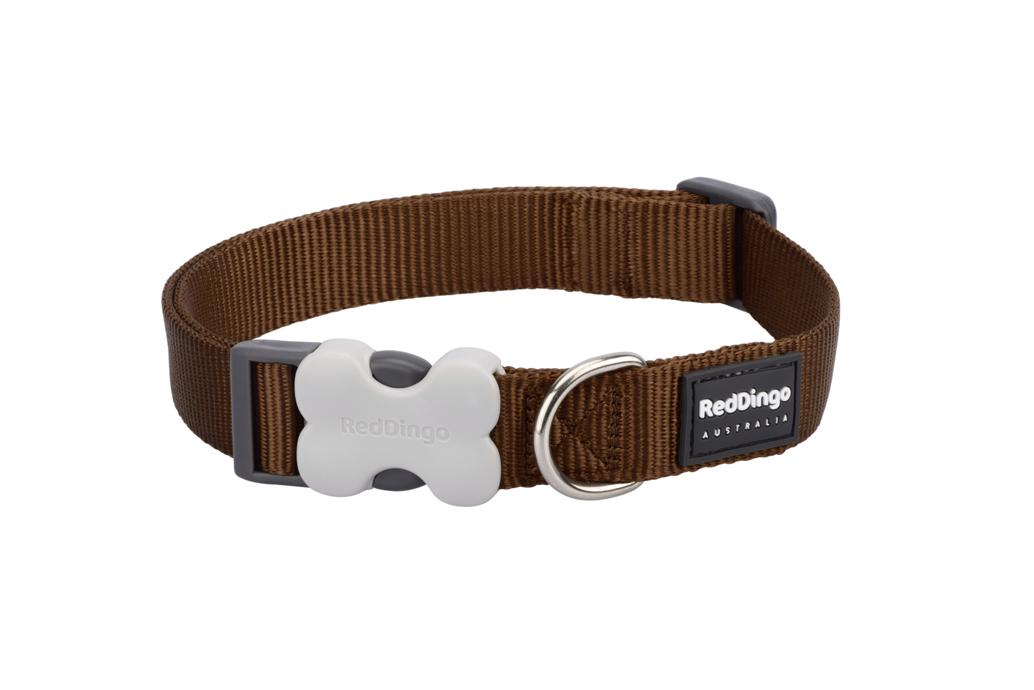 RedDingo collier Plain Classic Marron Giant Long