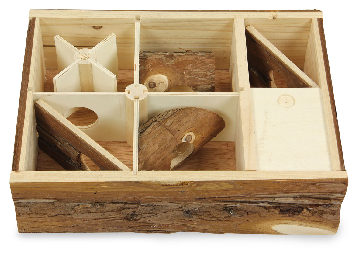 Box de jeux avec 6 compartiments