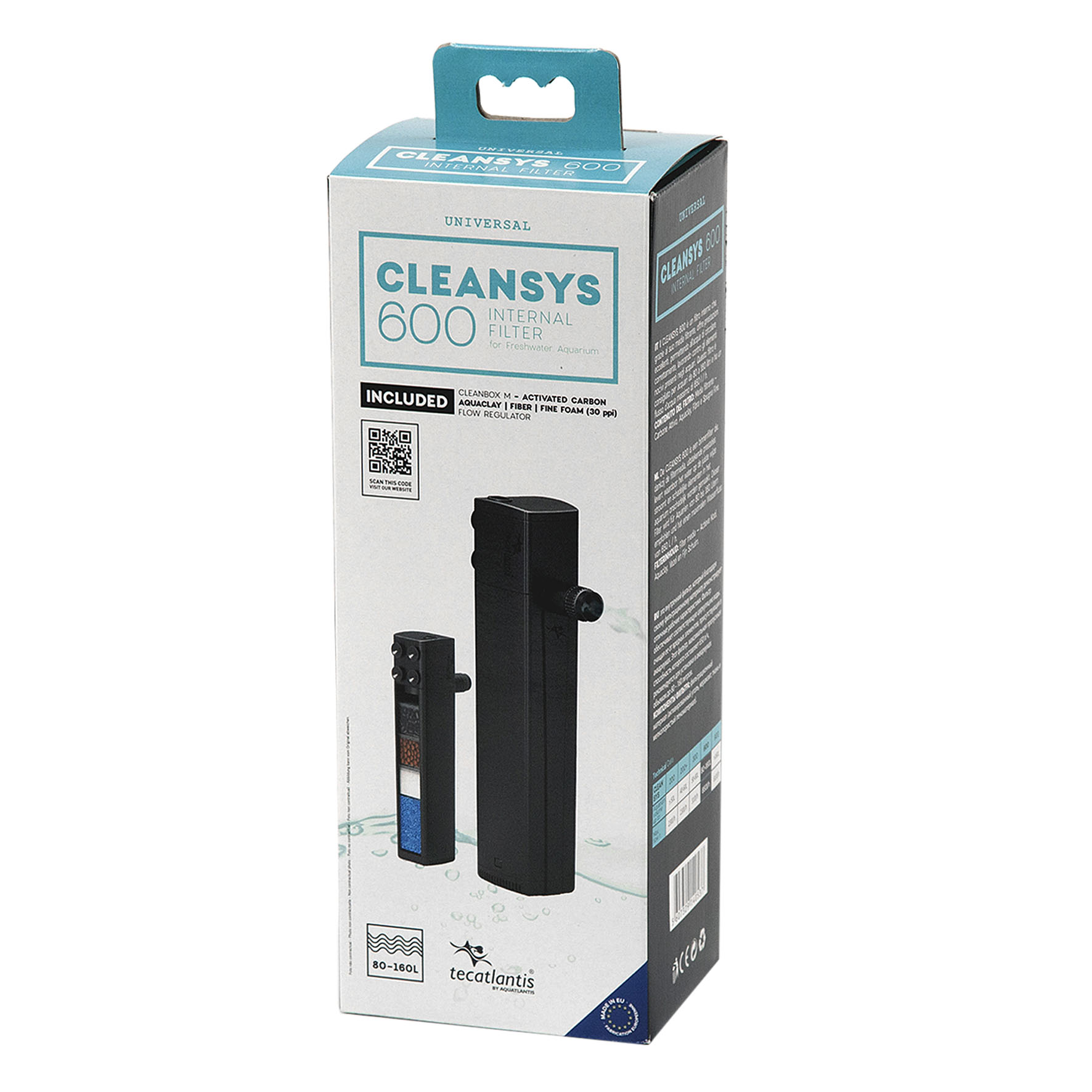 Aquatlantis Innenfilter Cleansys 600