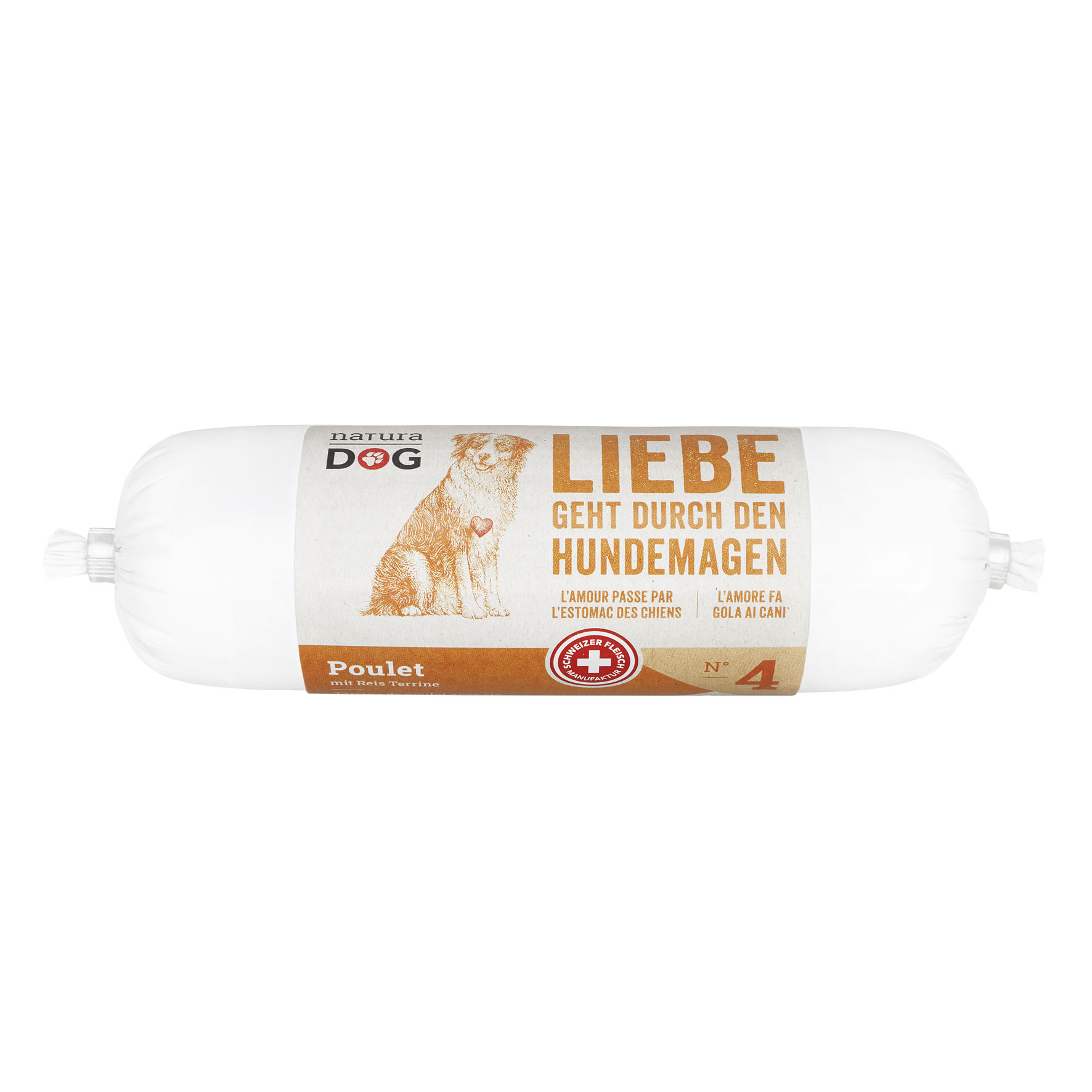 naturaDog Poulet mit Reis Terrine