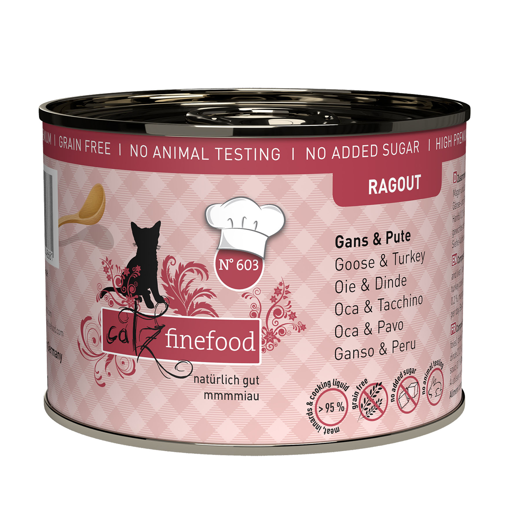 Catz Finefood Ragout No. 603 mit Gans & Truthahn