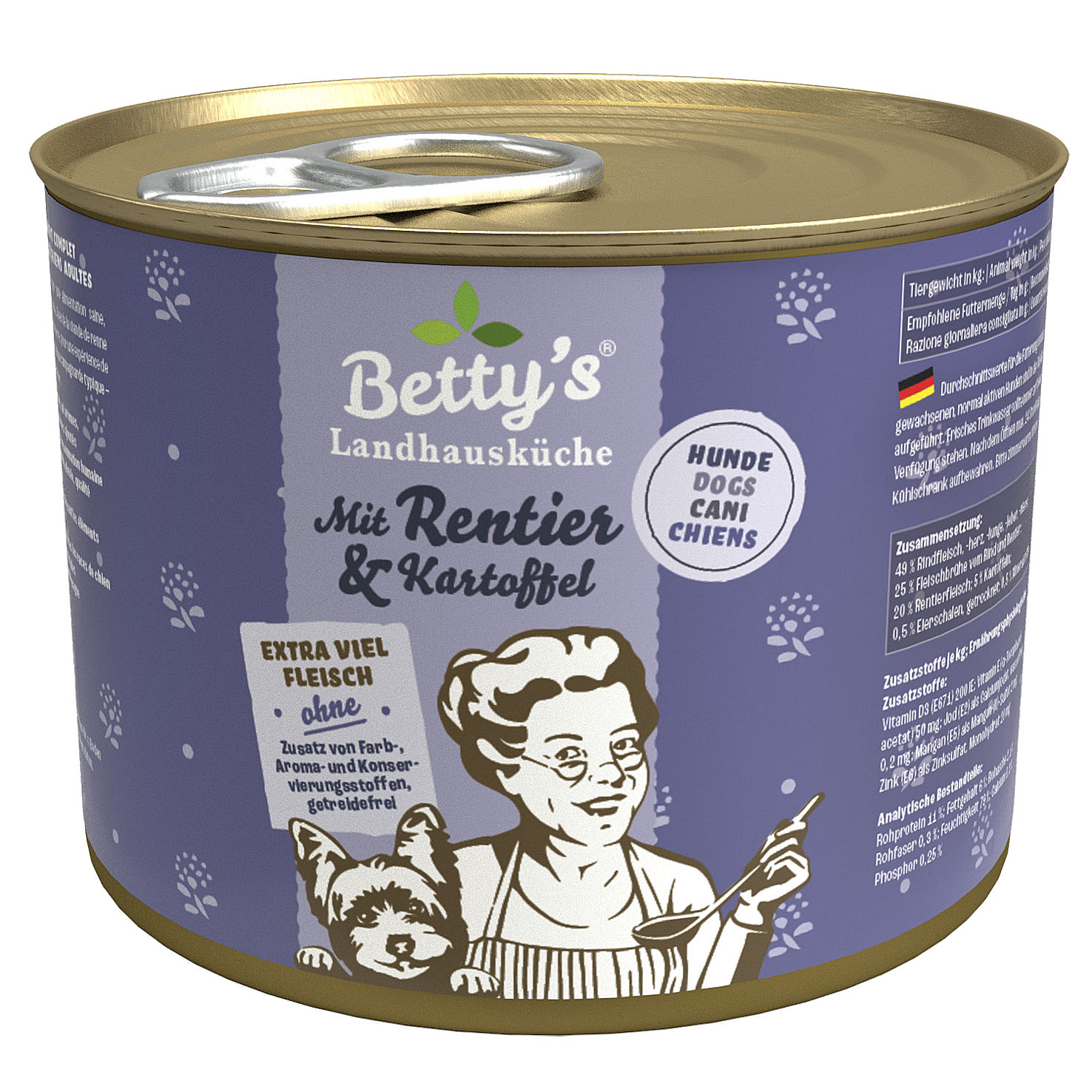 Betty's Landhausküche renne & pommes de terre, 200g 