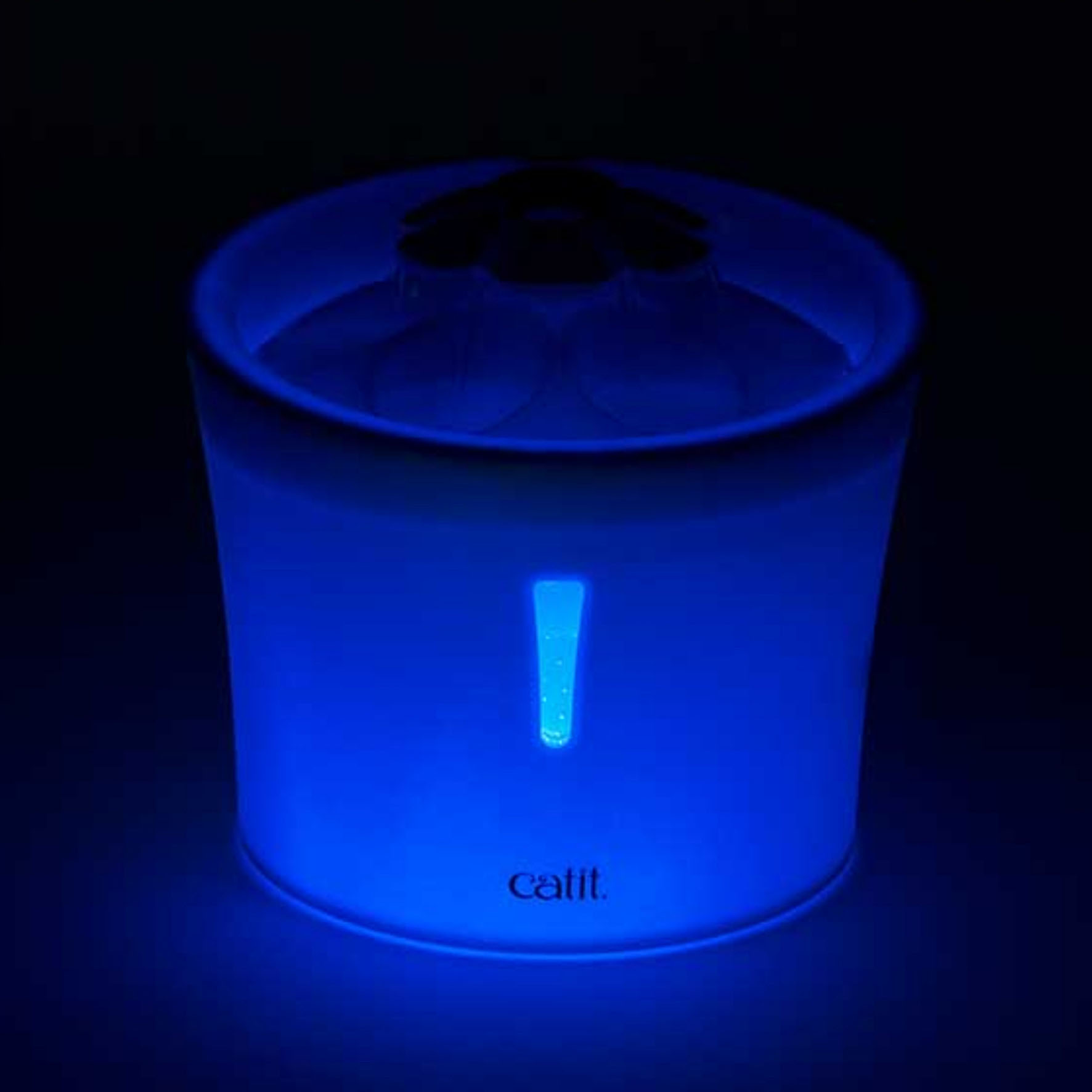 Catit 2.0 Flower Fountain, 3L mit LED Nachtlicht