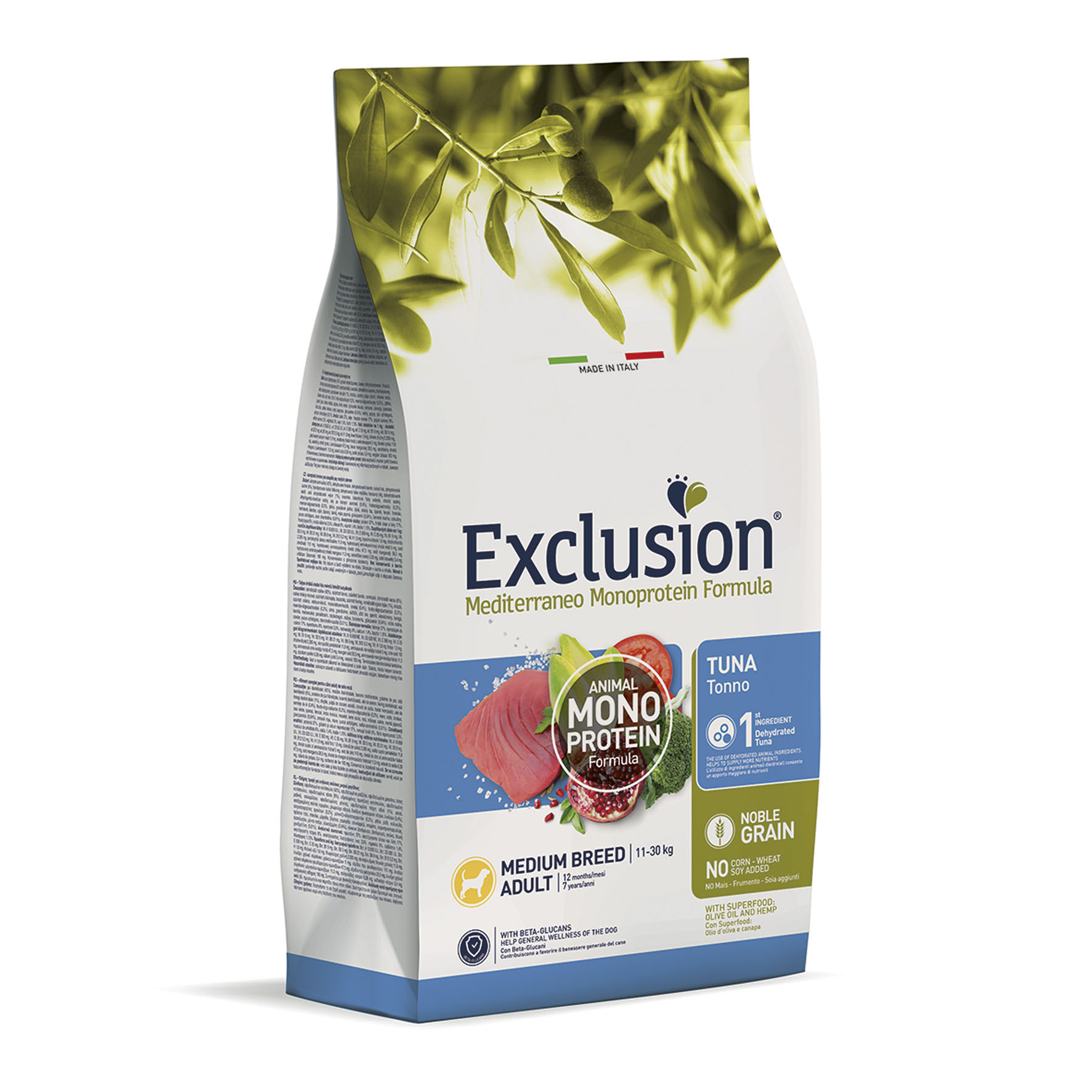 Exclusion Mediterraneo Adult Medium, Tuna 