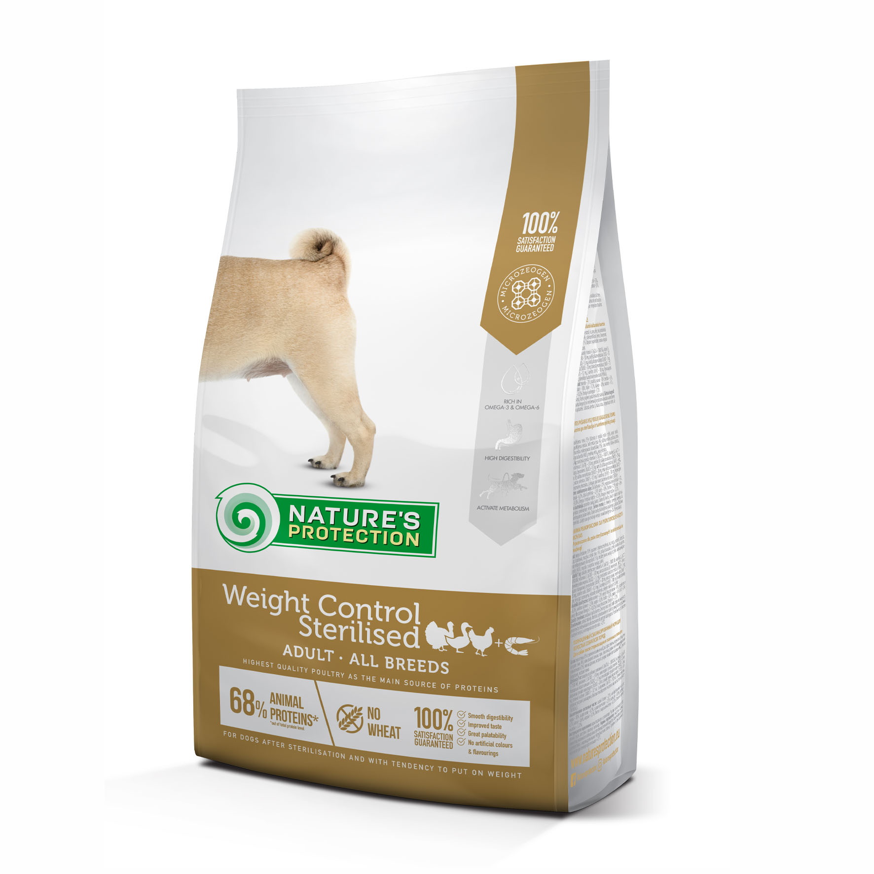 Nature's Protection Adult Weight Control Sterilised mit Geflügel & Krillgarnele