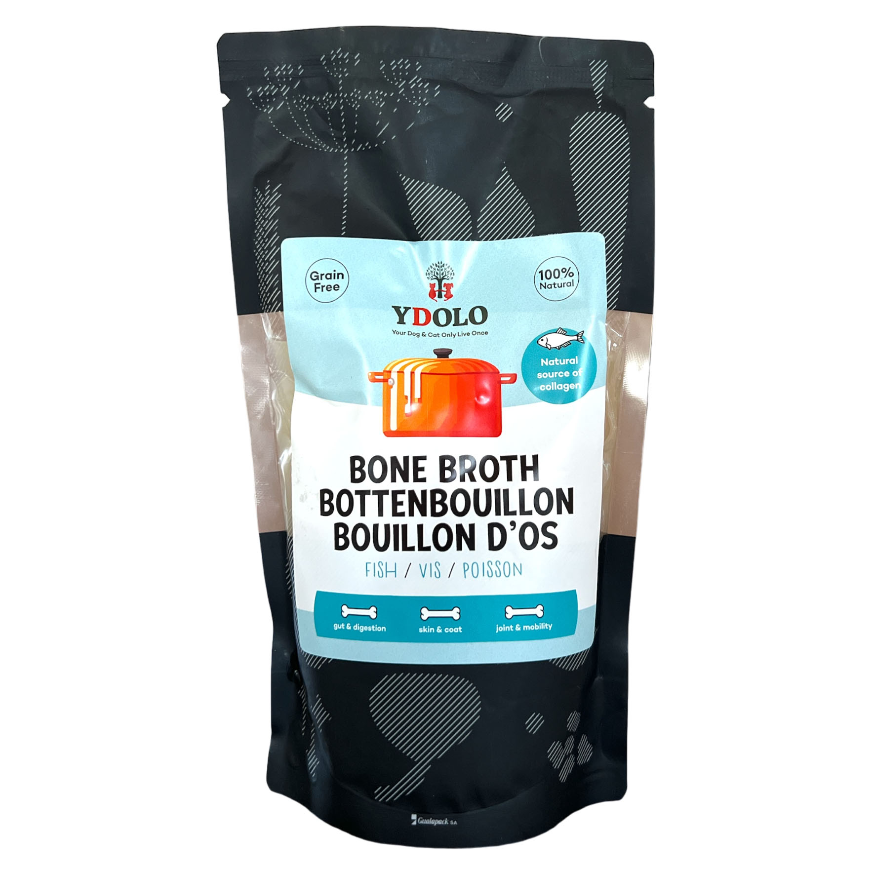 YDOLO Knochenbrühe Fisch 230ml