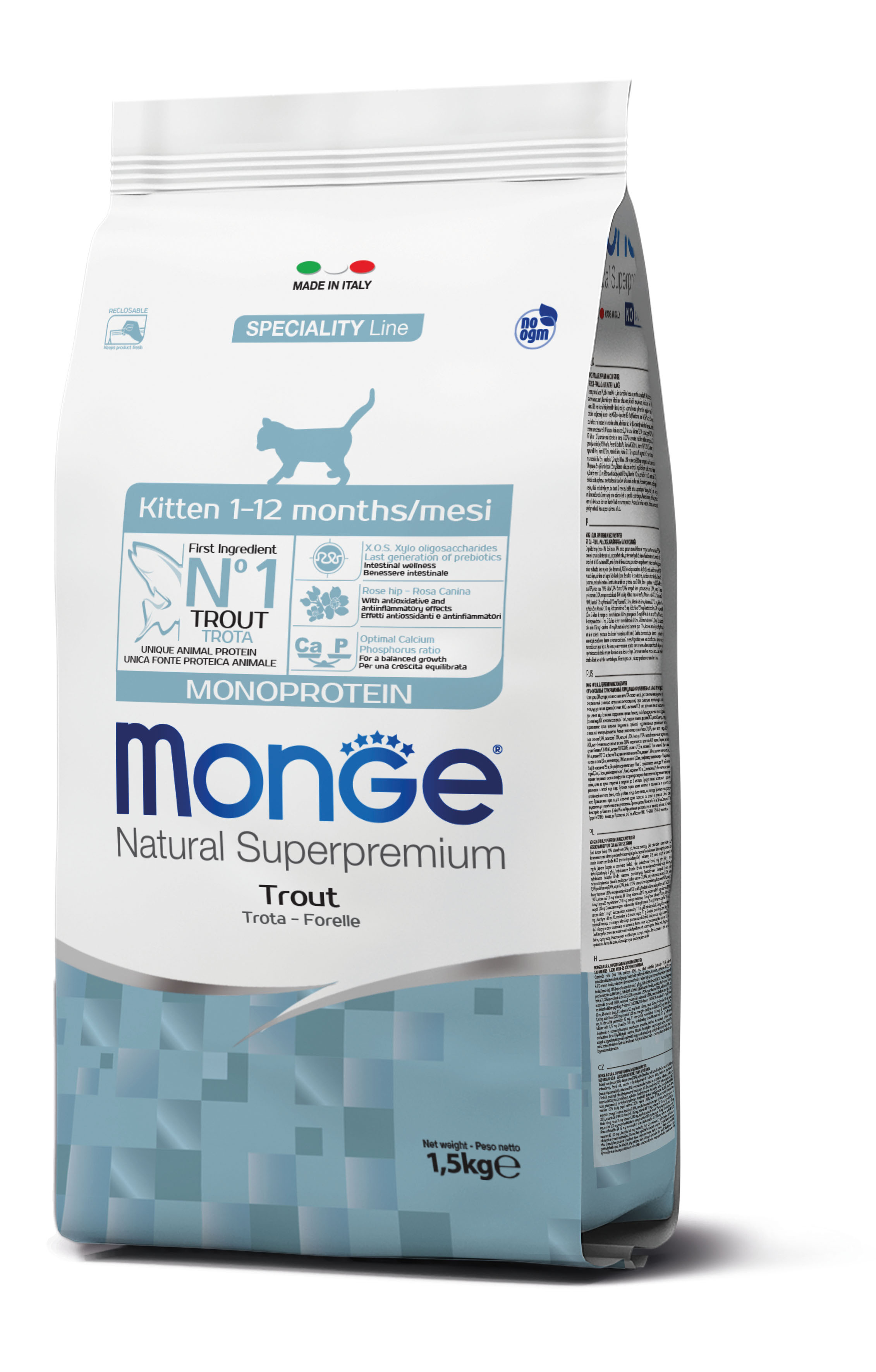 Monge Katze Monoprotein Kitten Forelle