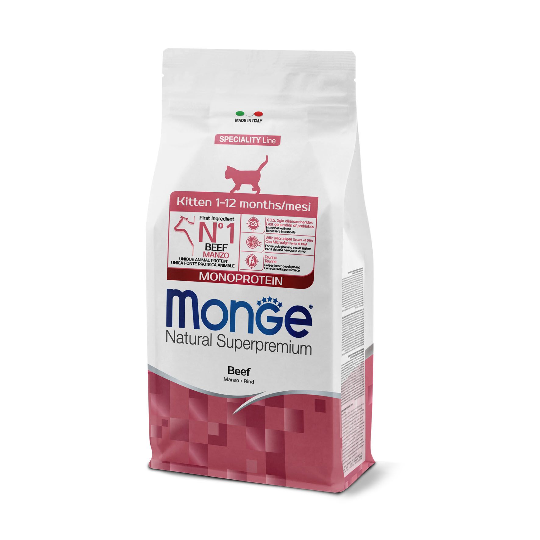 Monge Cat Kitten Monoprotein Rind