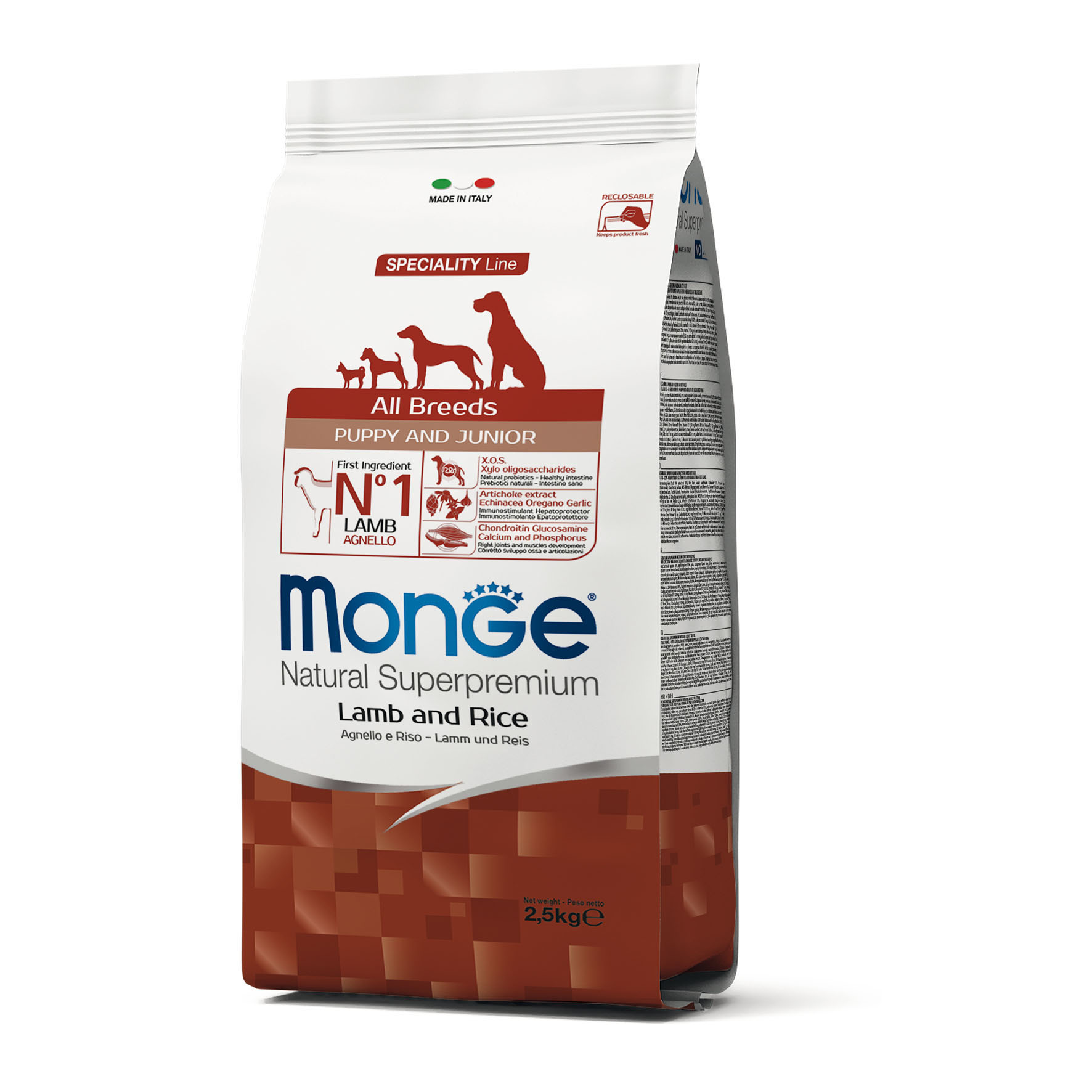 Monge Speciality Line -All Breeds Puppy Junior Lamm