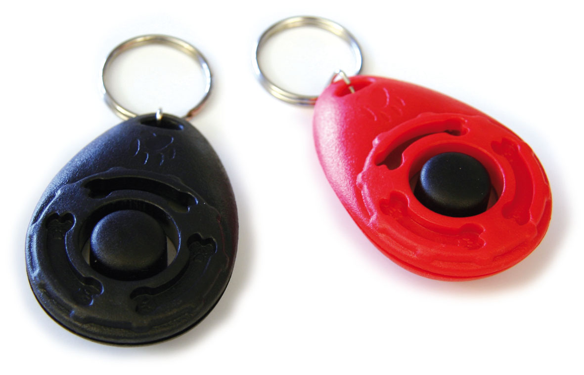 swisspet Akustik Clicker mit Schlüsselring