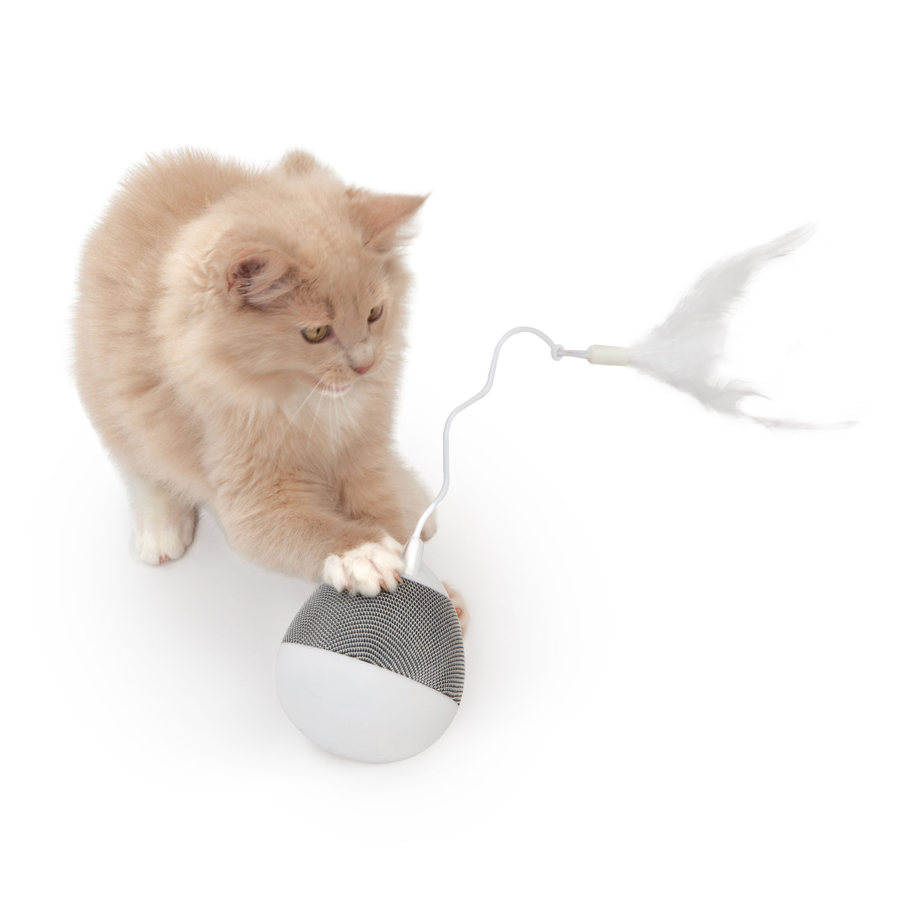 Catit Pixi Spinner Silver, 8.5x24cm