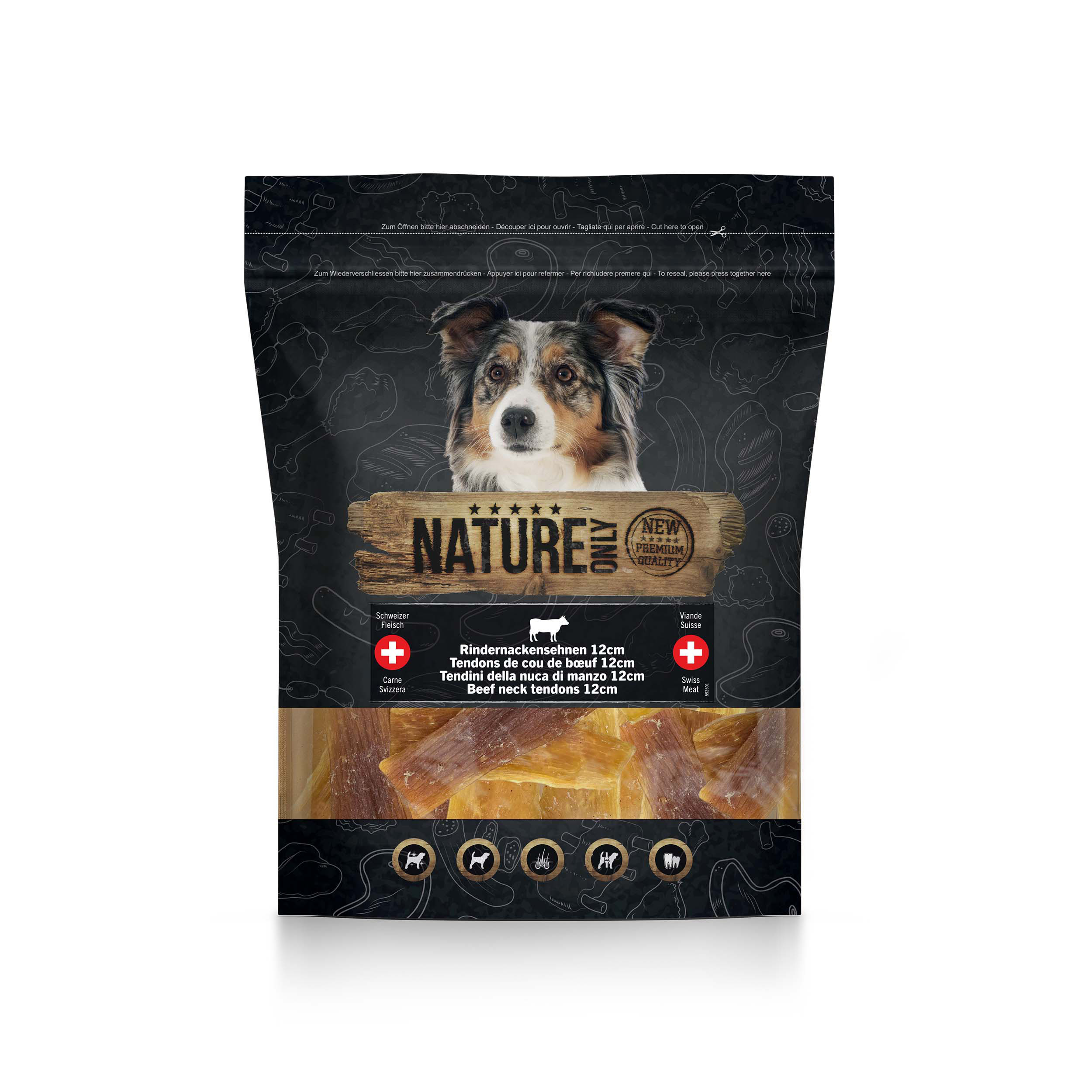 Nature Only Tendons de cou de boeuf – viande suisse