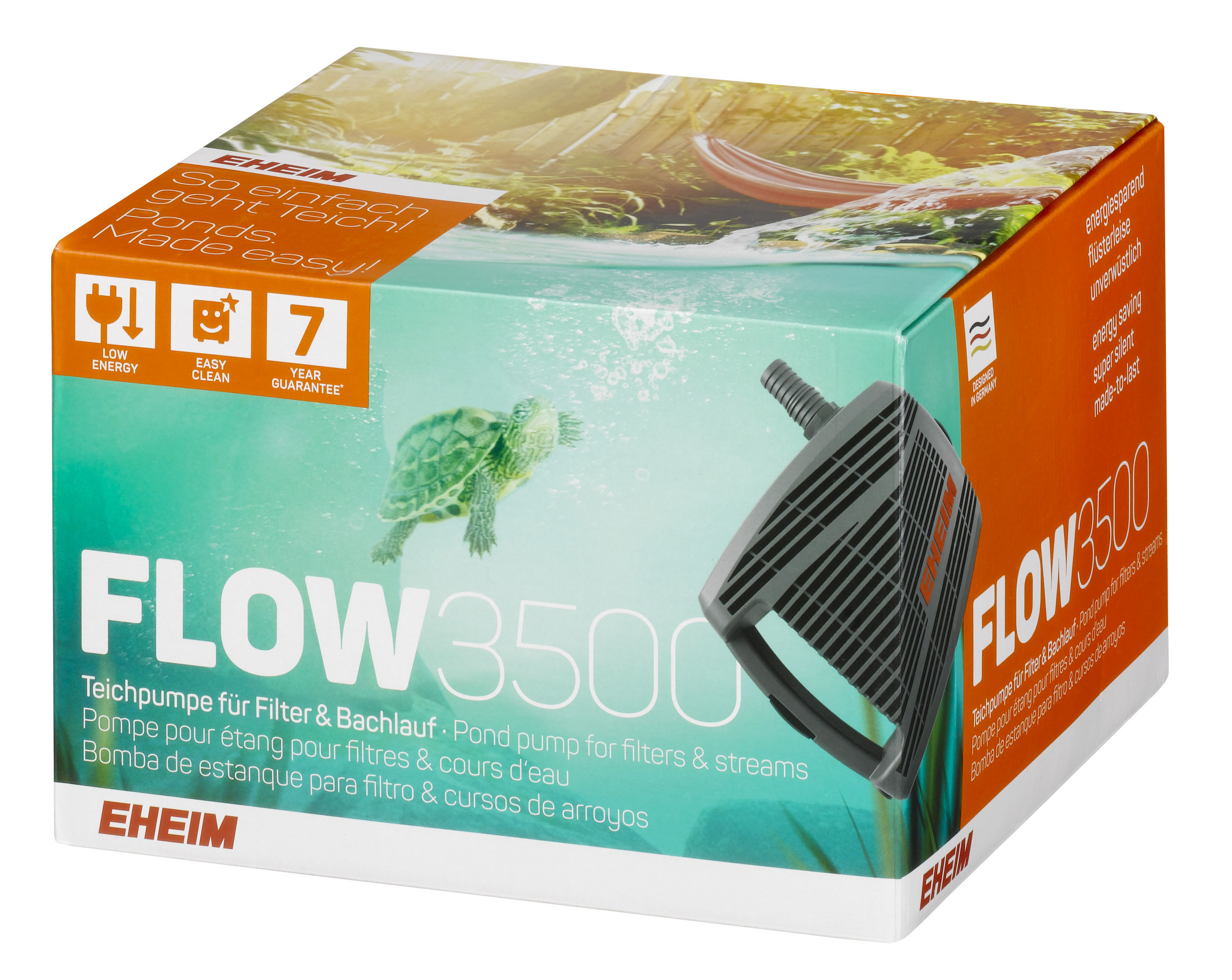 FLOW Teichpumpe für Filter & Bachlauf