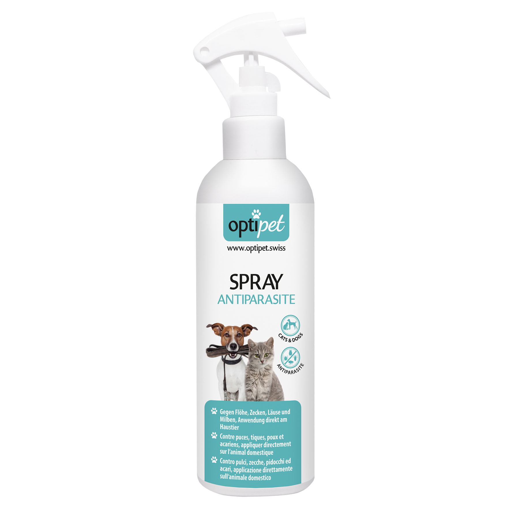 Optipet Spray Insecticide für Hunde & Katzen, 250ml