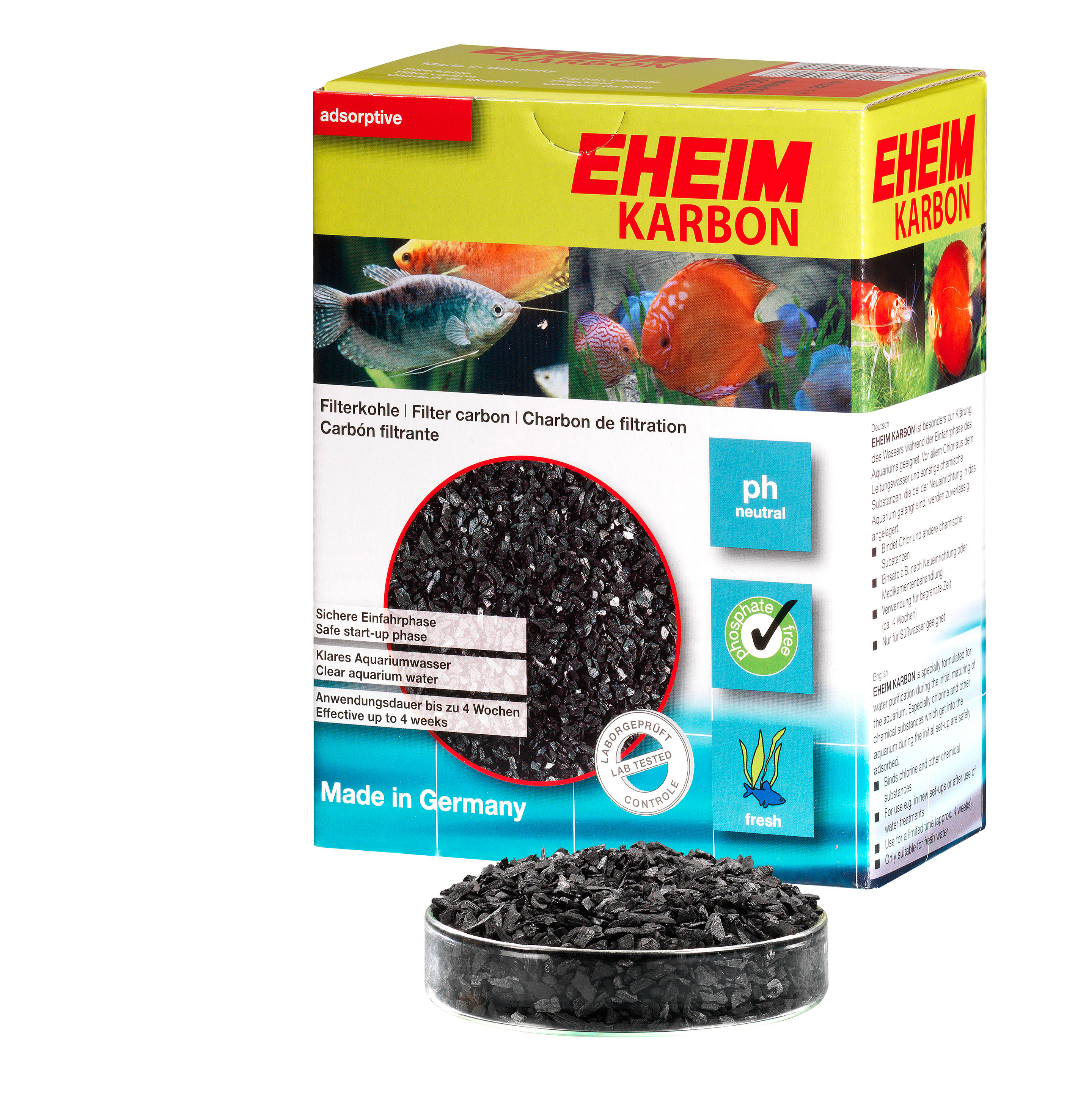 Eheim Karbon masse filtrante pour filtre extérieur