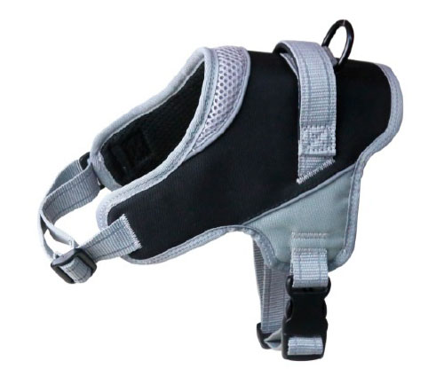 swisspet harnais Onyx, réfléchissant, noir
