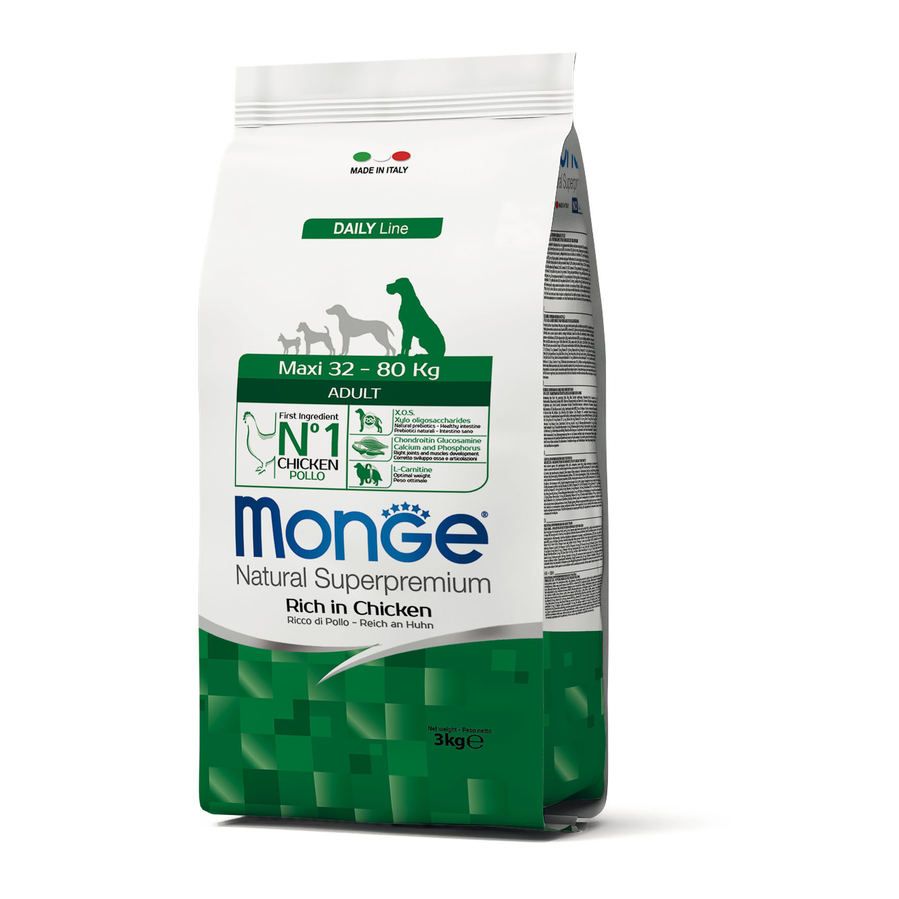 Monge Daily Line – Adult Maxi Huhn