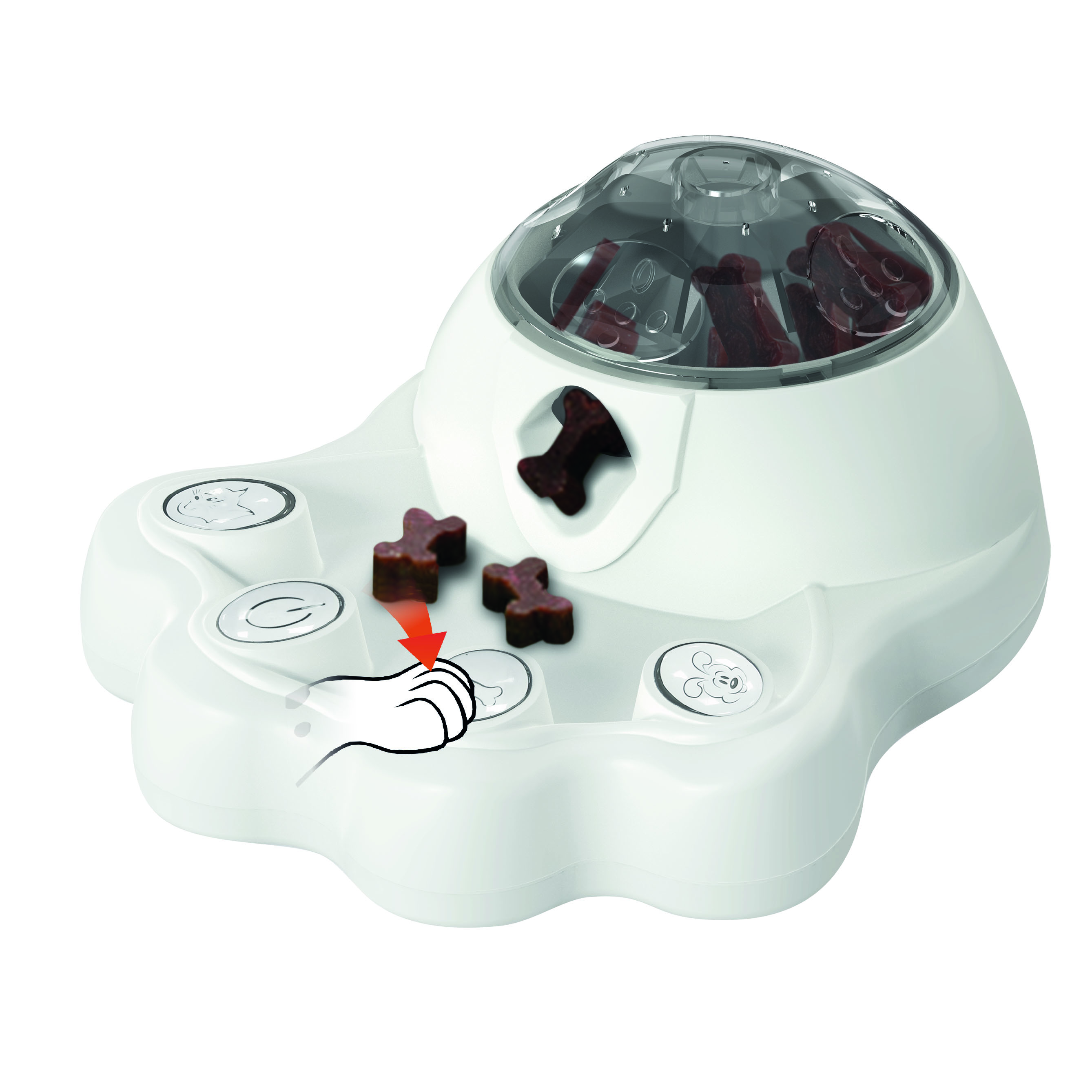 swisspet Hundespielzeug Cleverplay Step & Snack