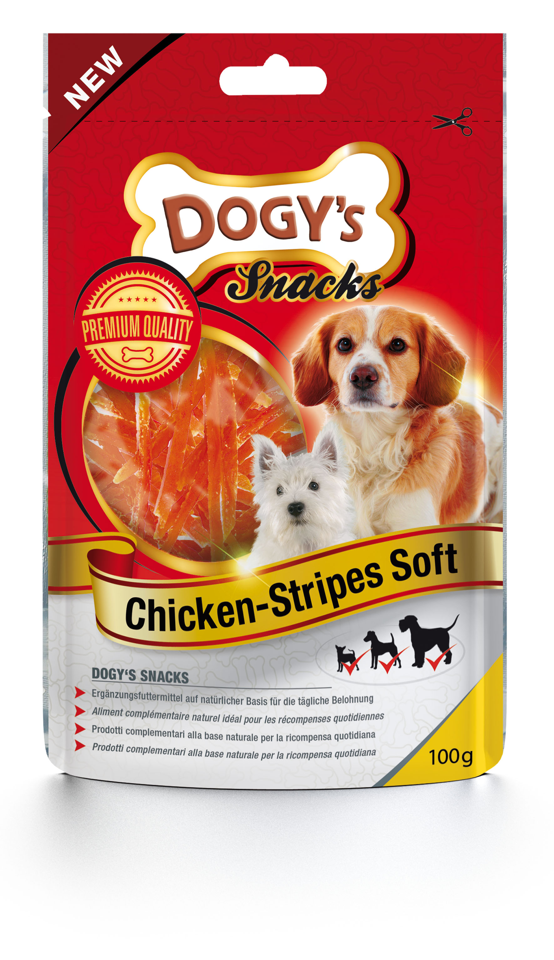 Dogy’s Chicken-Stripes Soft