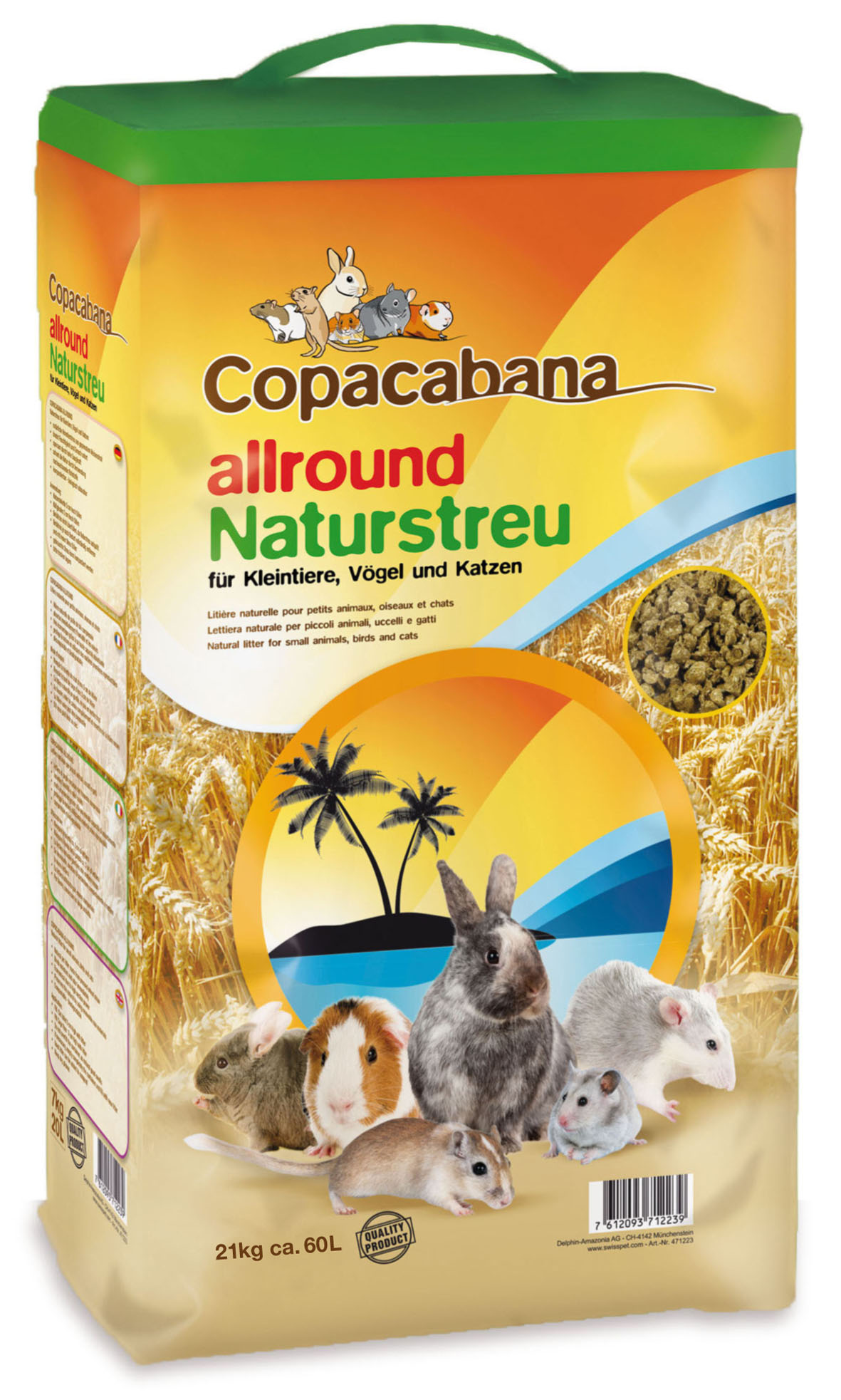 Copacabana allround Naturstreu