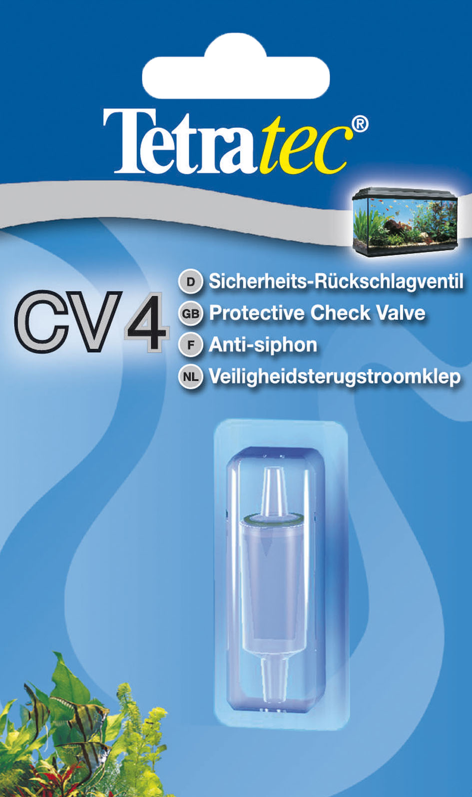 Tetra Rückschlagventil CV4 l=40mm