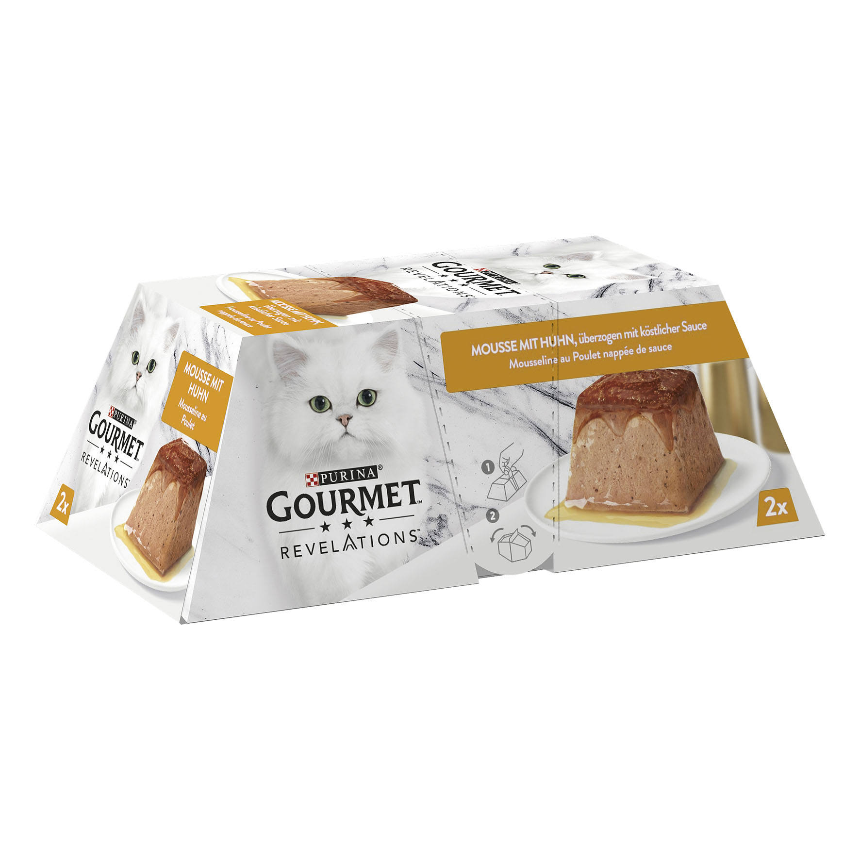 Gourmet Revelations Huhn, 2x57g