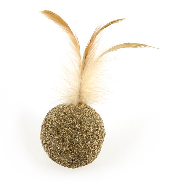 swisspet Catnip-Ball mit Feder