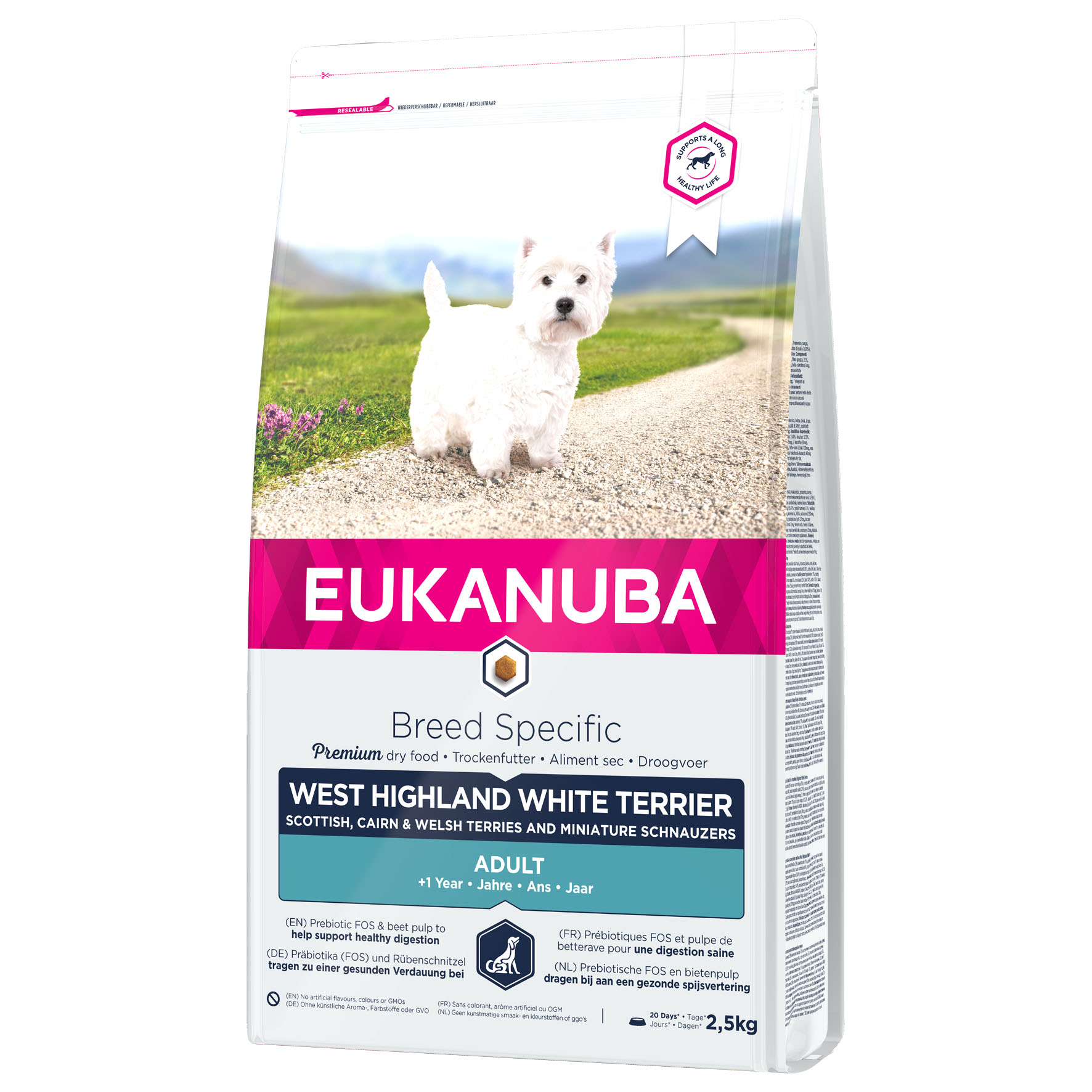 Eukanuba Breed Specific, West Highland Terrier, 2.5kg