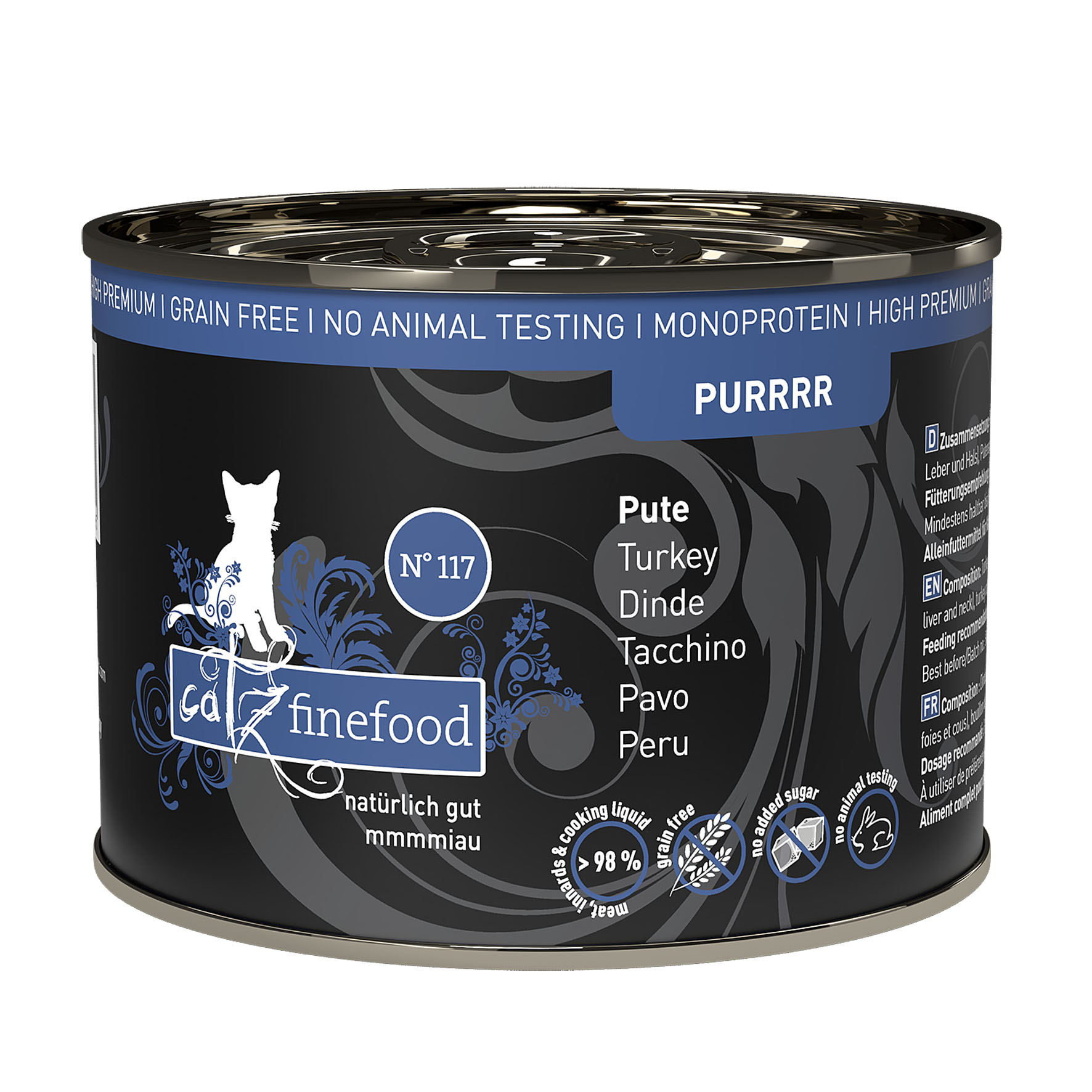 Catz Finefood Purrrr No. 117 avec dinde, 200g